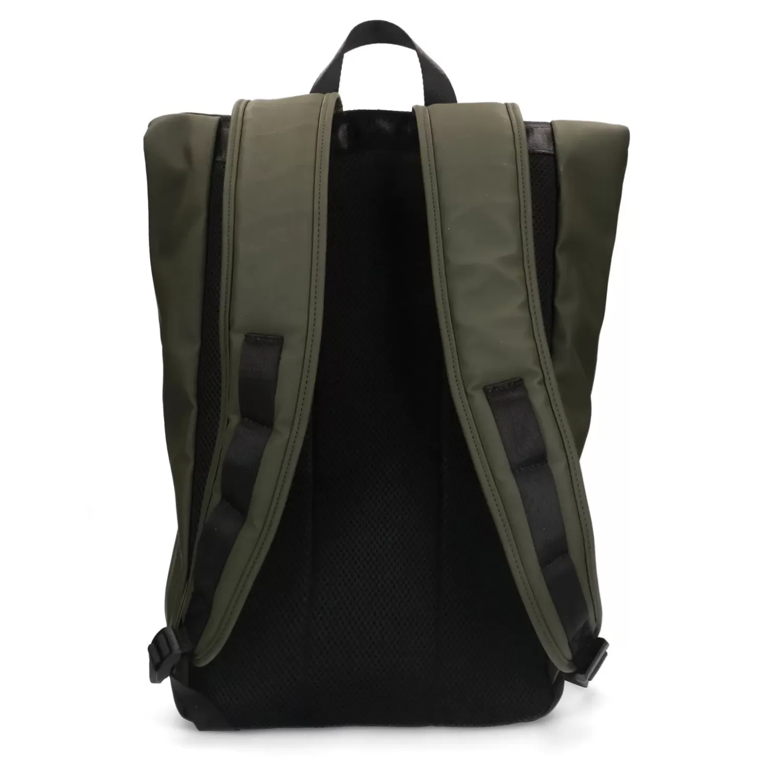 Online Backpack With Details - Dark Green Men Bags