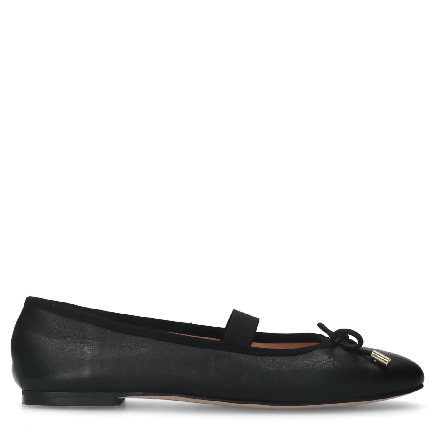 Cheap Ballet Flats With Bow - Black Women Moccasins