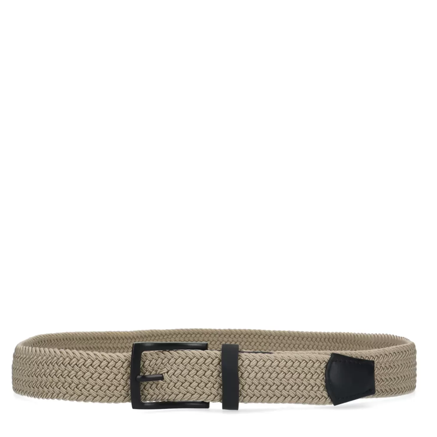 Fashion Braided Belt - Beige Men Accessories