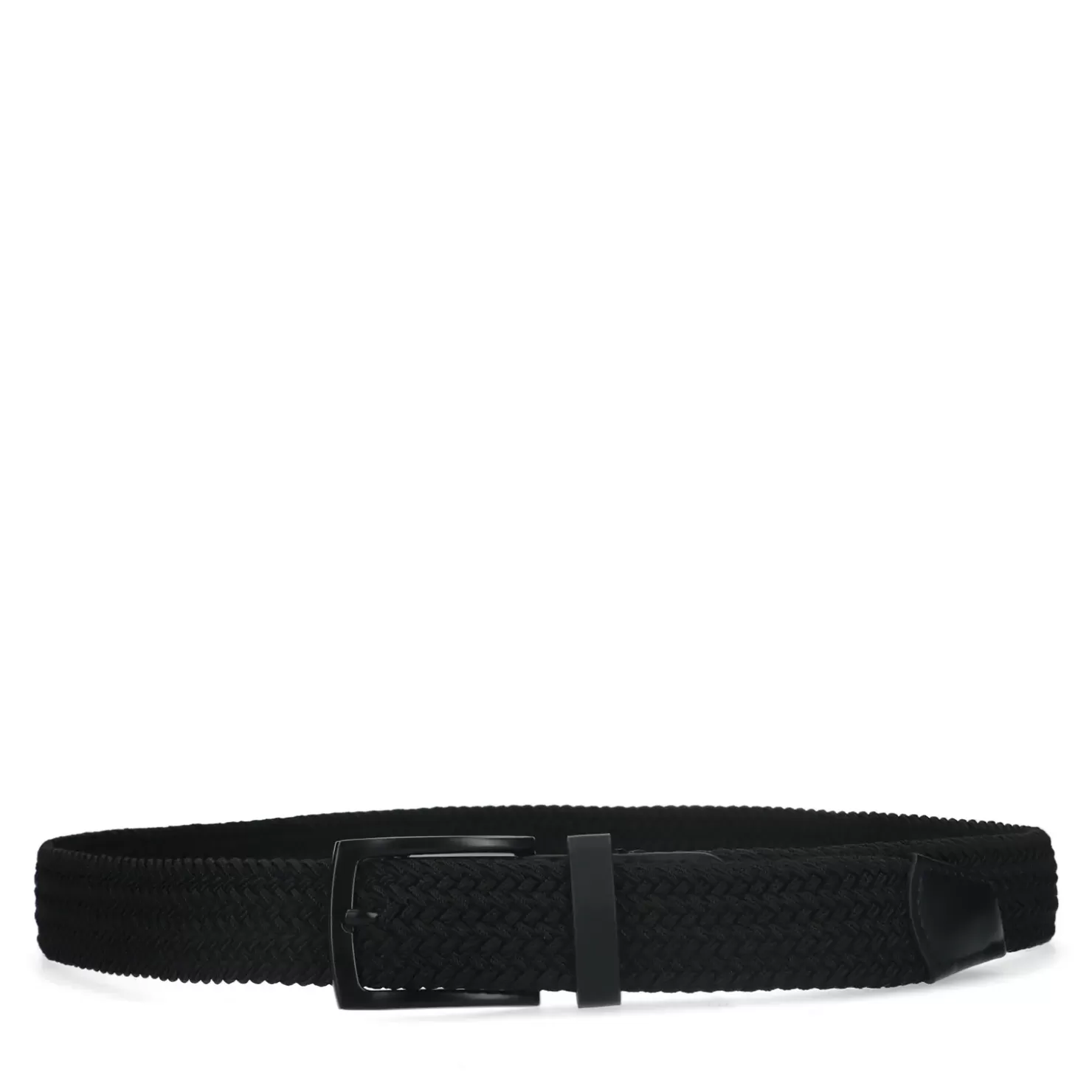 Cheap Braided Belt - Black Men Accessories