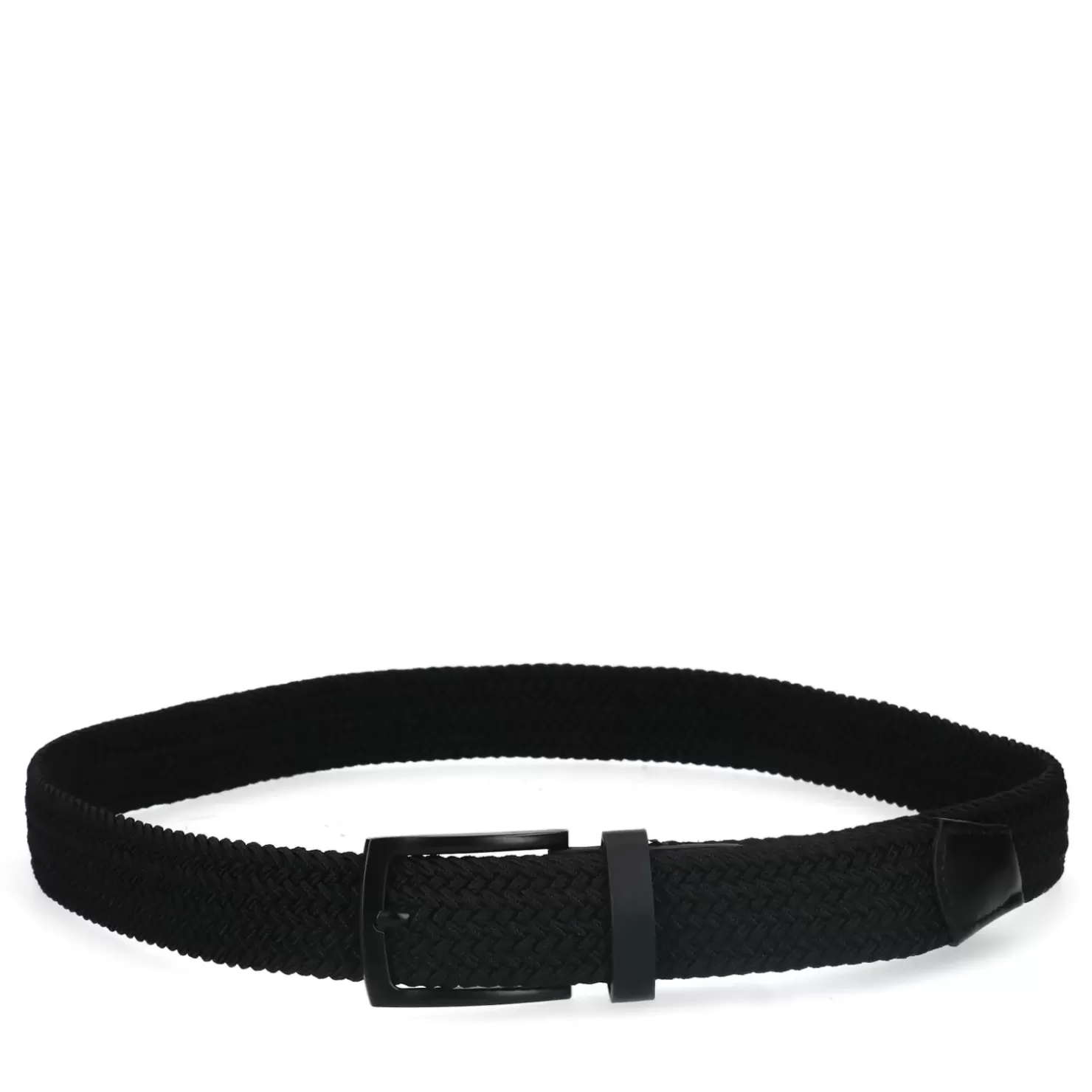 Cheap Braided Belt - Black Men Accessories