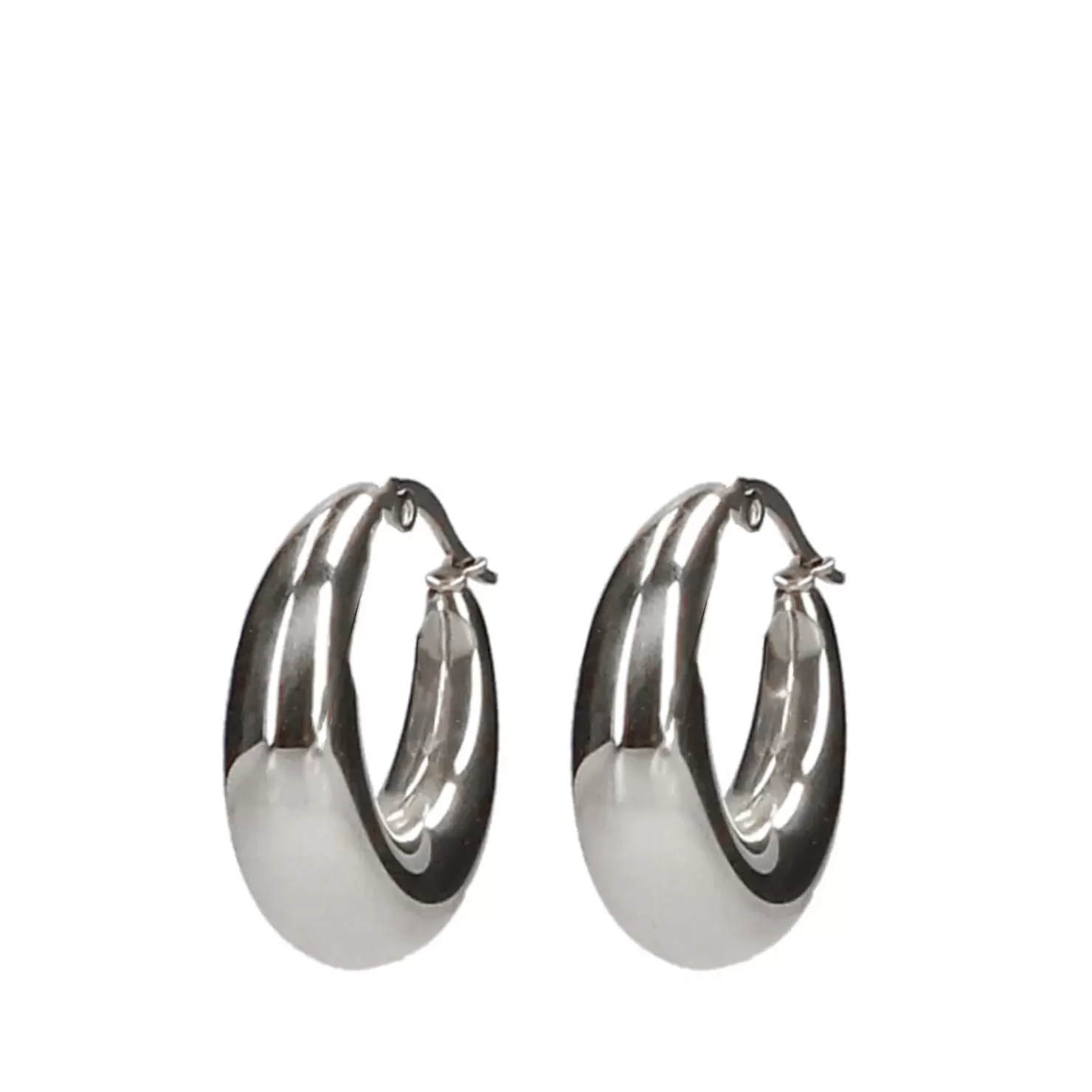 Sale Creoles - Silver Women Jewelry