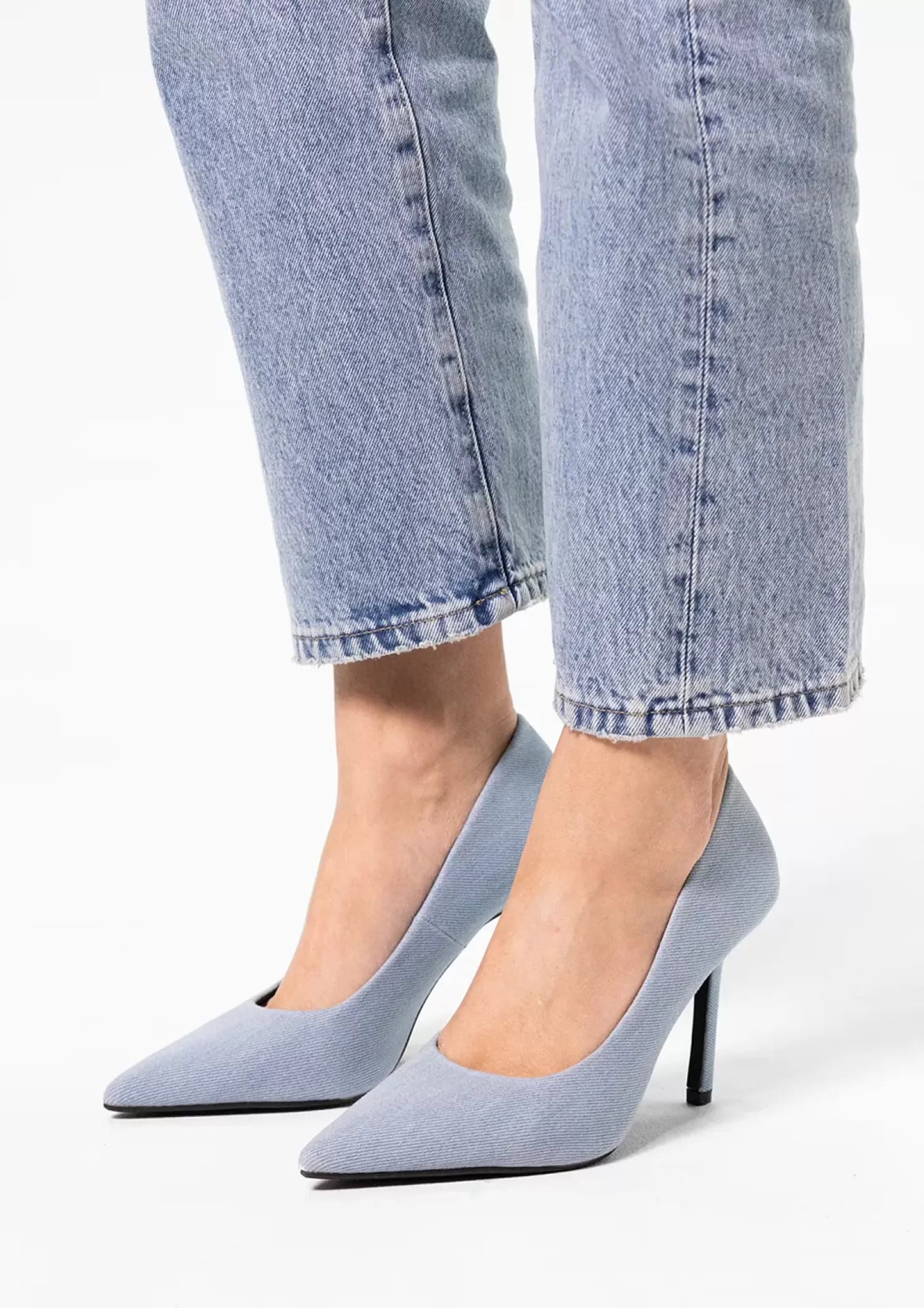 Best Denim Pumps - Light Blue Women Pumps