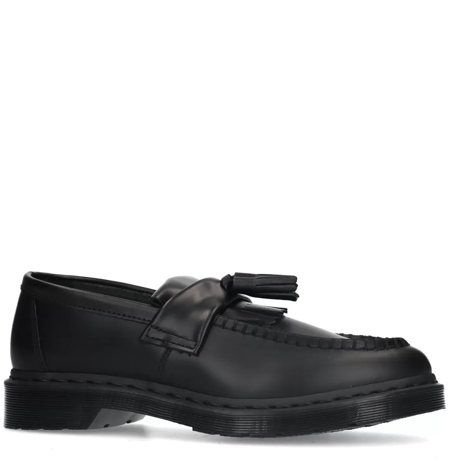 Cheap Dr. Martens Adrian Mono Smooth Black Men Moccasins