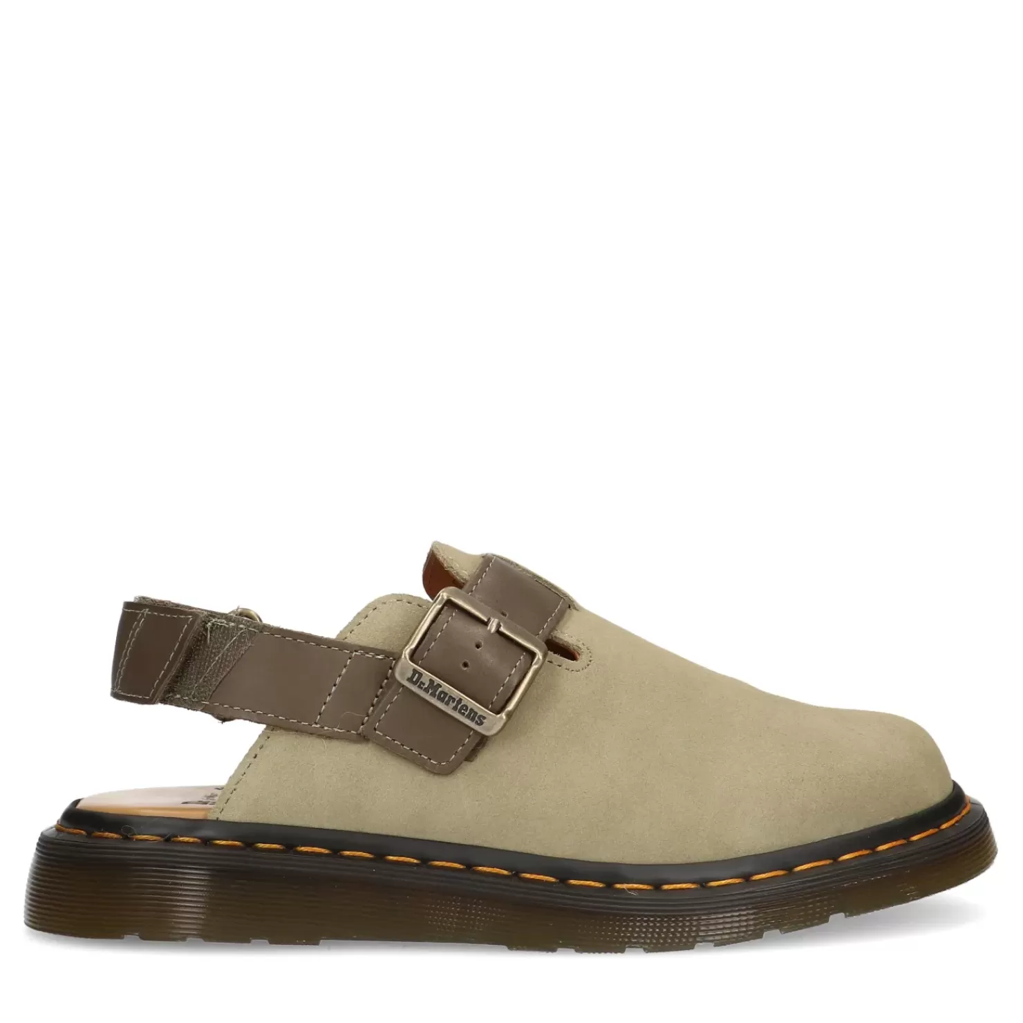 Outlet Dr. Martens Jadon Ii Suede Slingback Clogs Men Moccasins