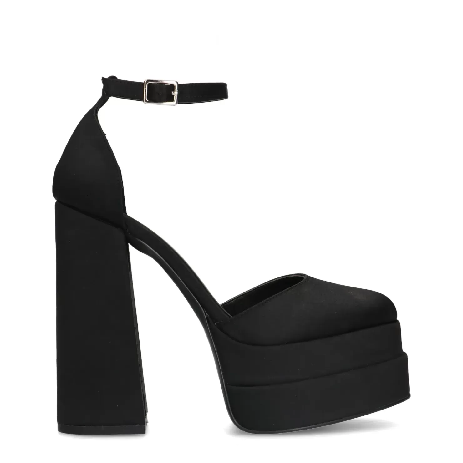 Cheap Firm Pumps With Platform Sole - Black Women Pumps