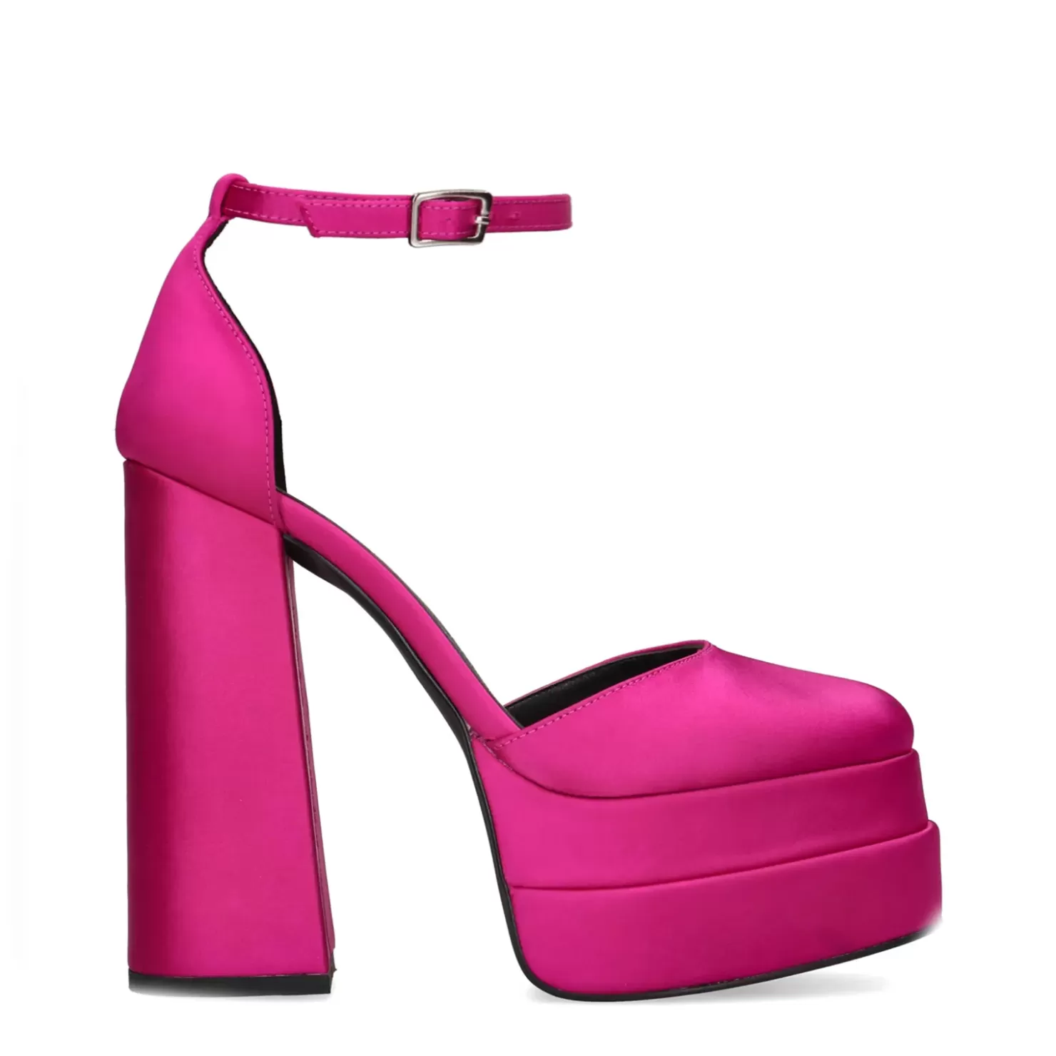 Store Firm Pumps With Platform Sole - Pink Women Pumps