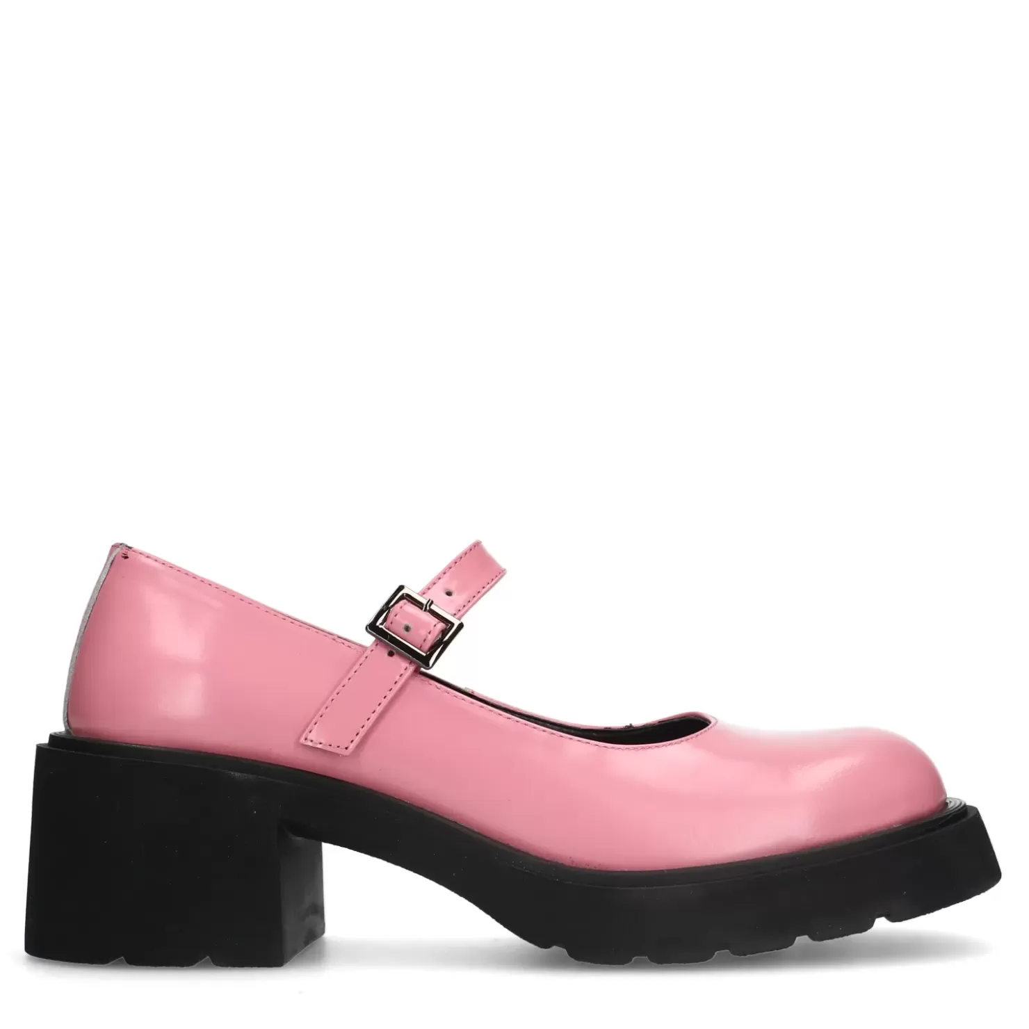 Sale Firm Pumps With Platform Sole - Pink Women Pumps