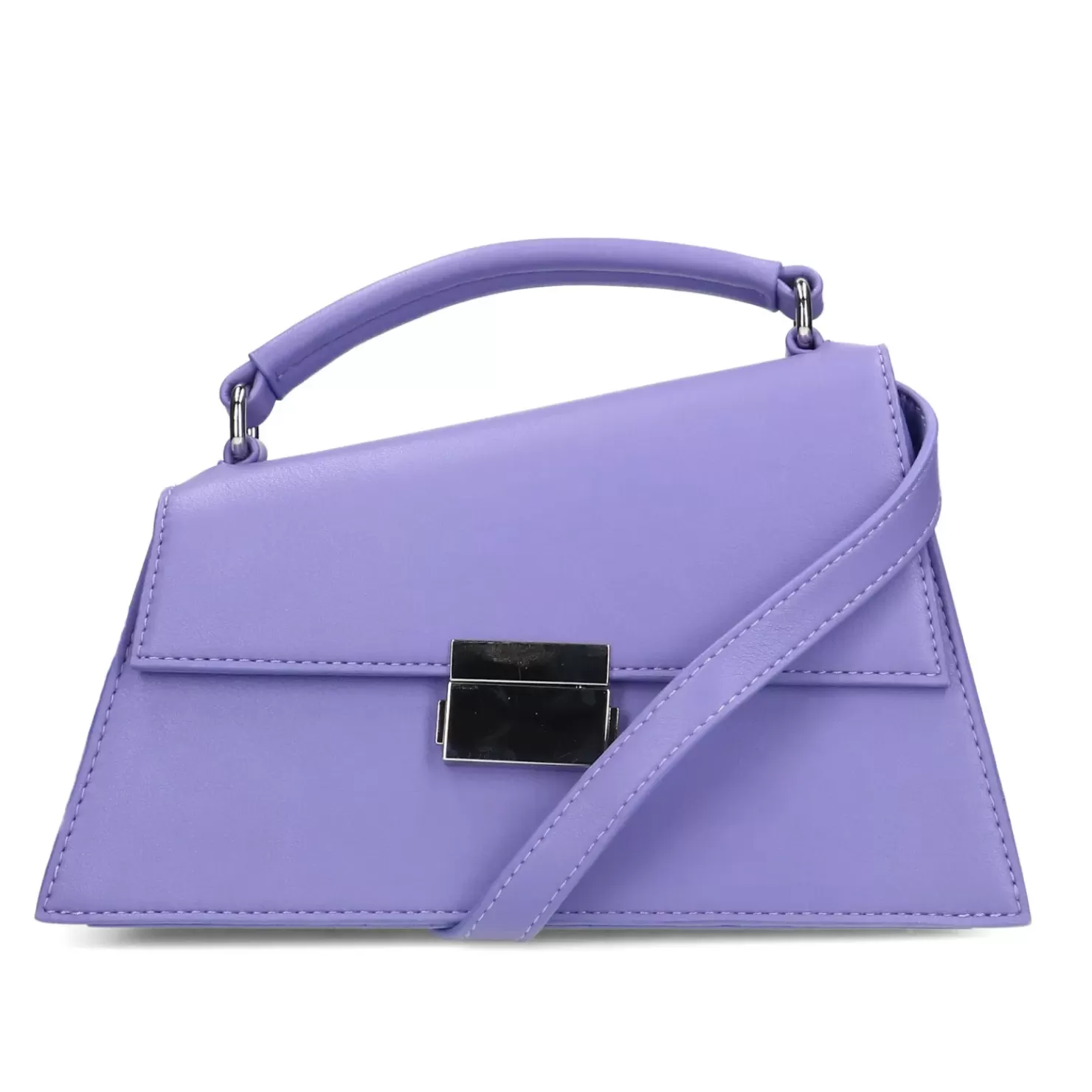 Online Handbag With Details - Purple Women Hand Bags