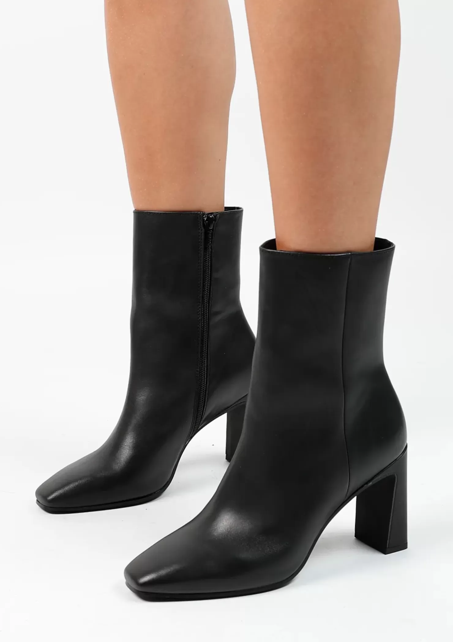 Best Sale Heeled Ankle Boots - Black Women Ankle Boots