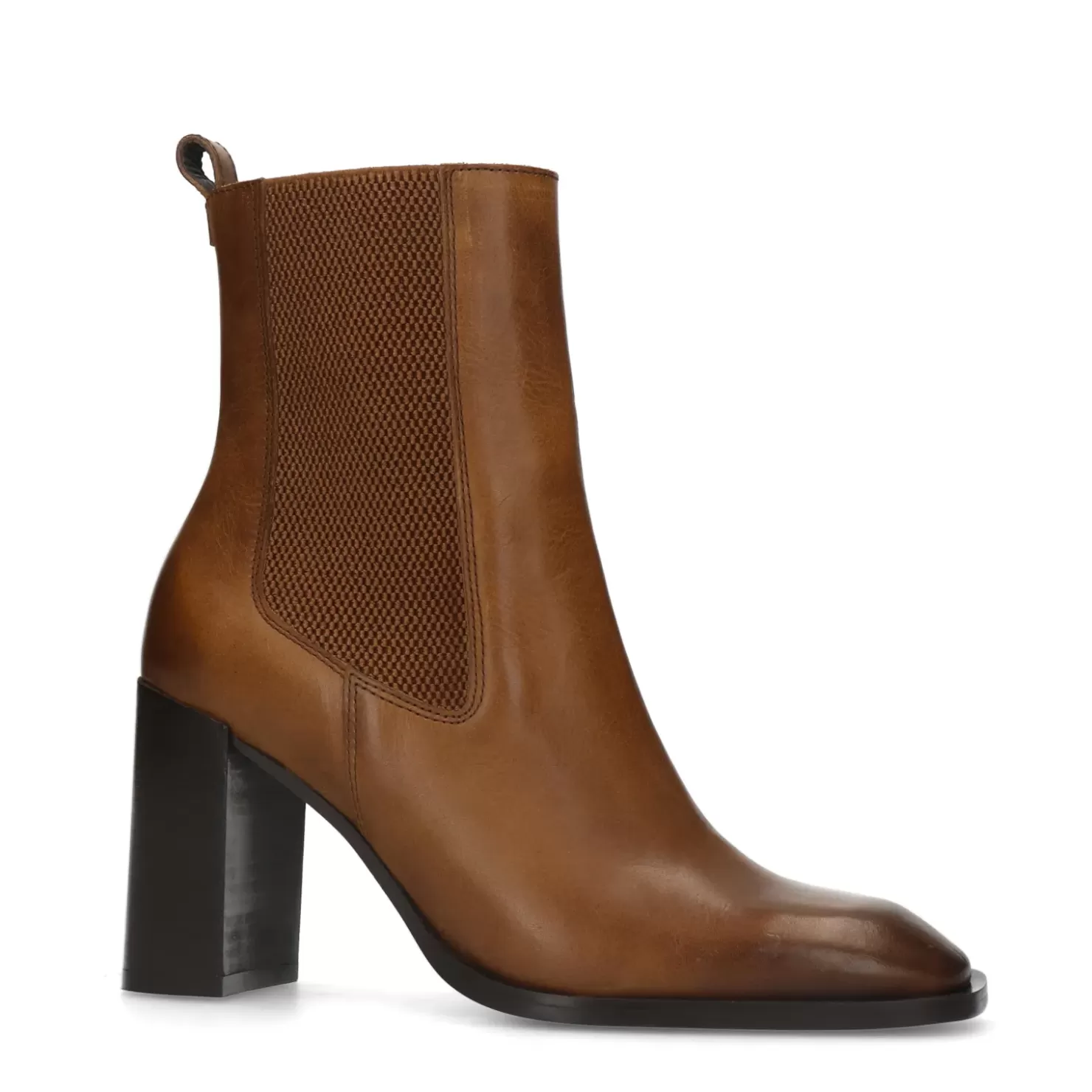 Sale Heeled Chelsea Boots - Brown Women Ankle Boots