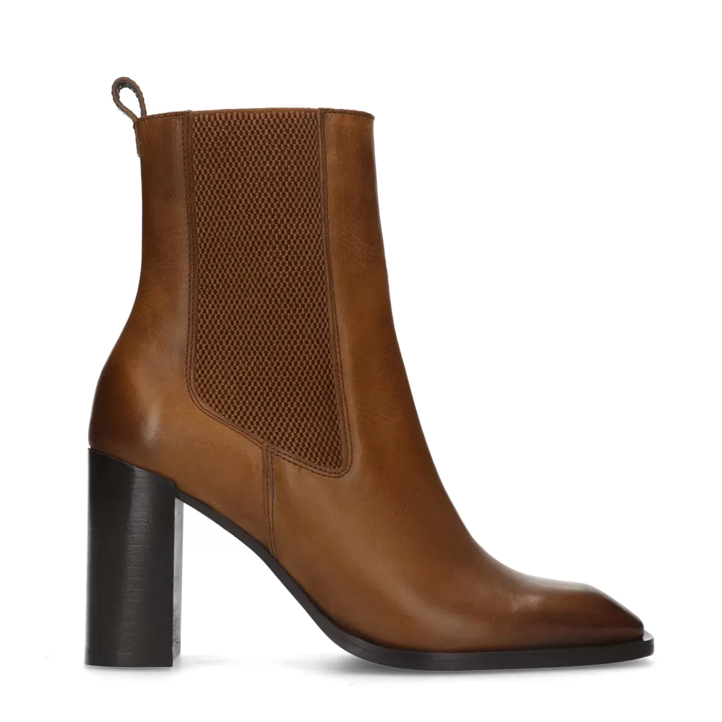 Sale Heeled Chelsea Boots - Brown Women Ankle Boots