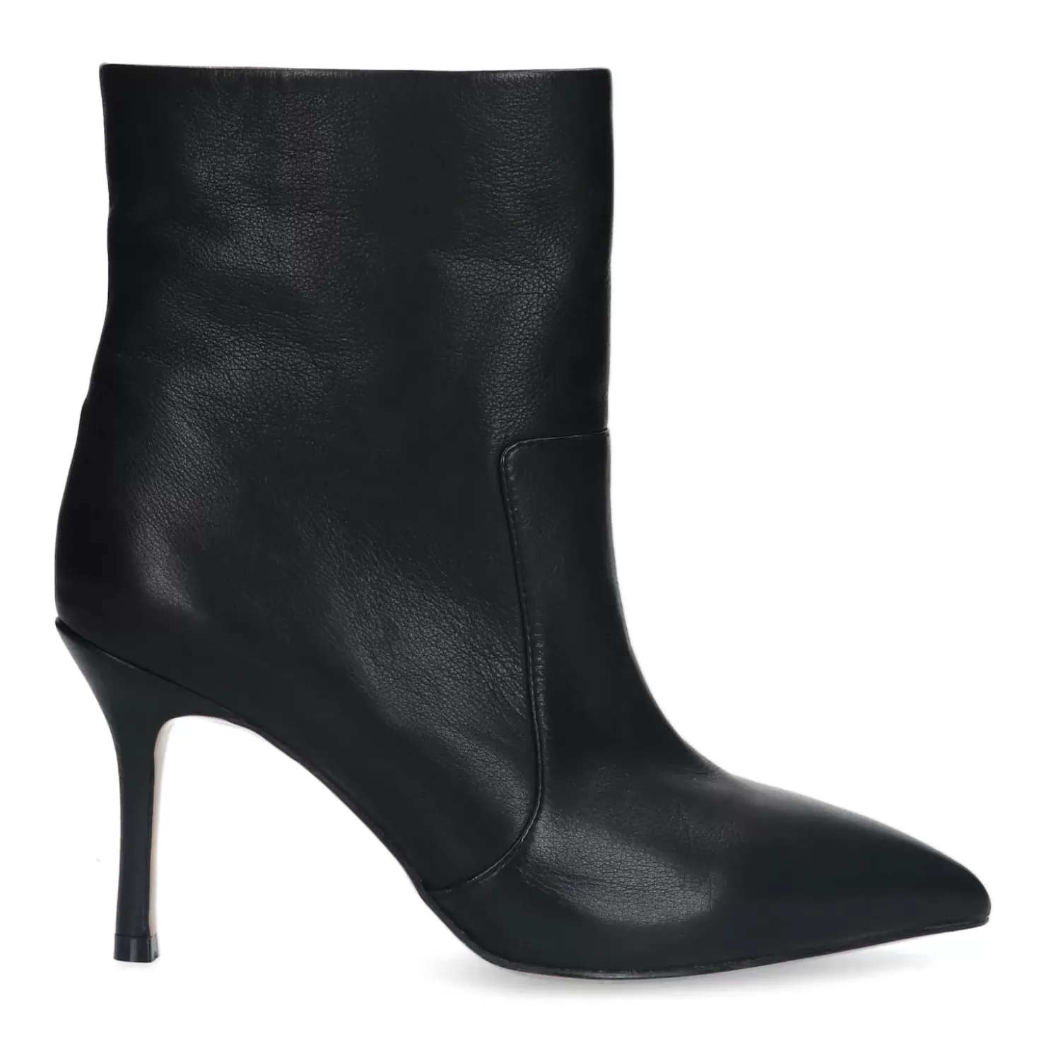 Best Heeled Leather Ankle Boots - Black Women Ankle Boots