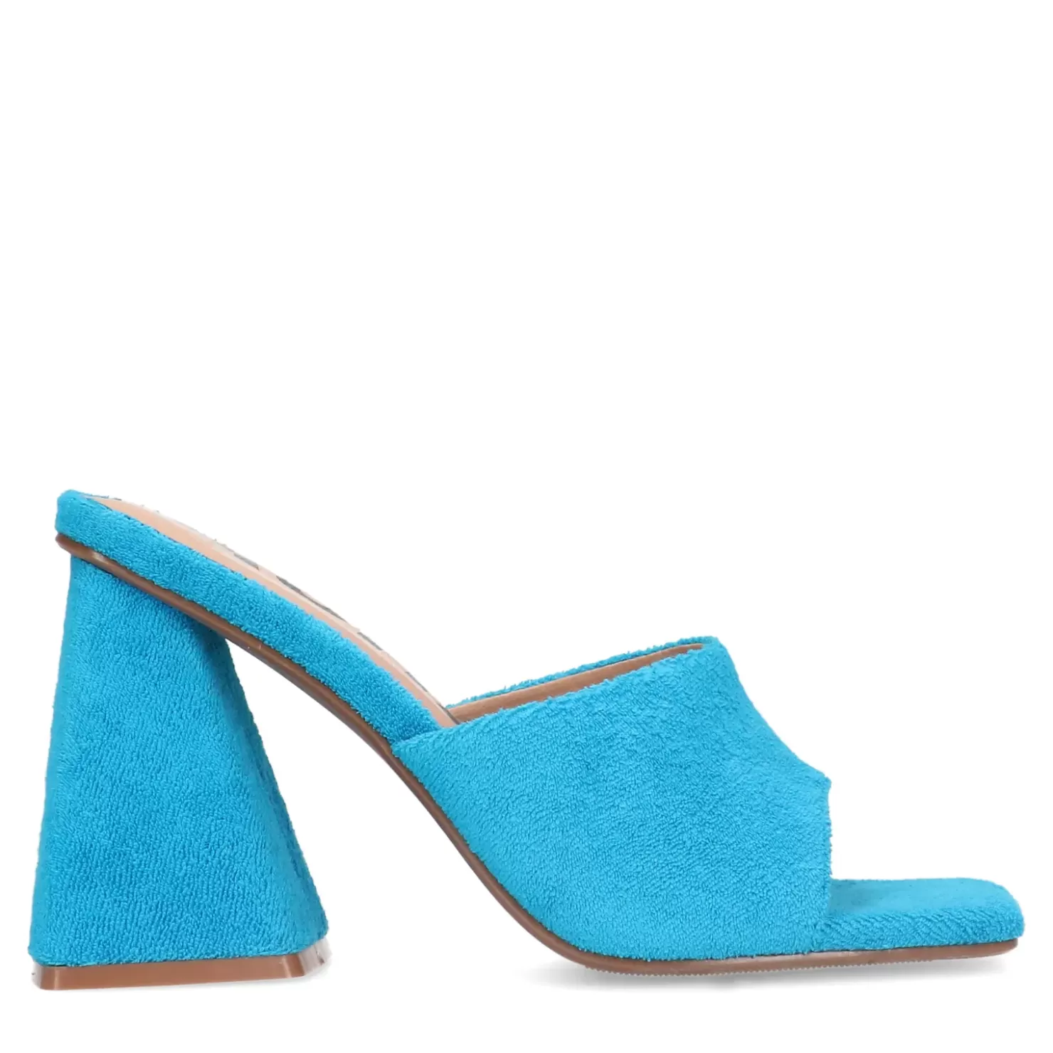 Sale Heeled Mules - Blue Women Sandals