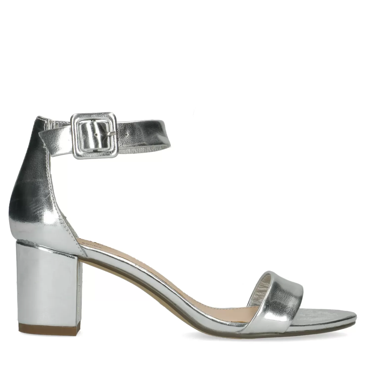 Cheap Heeled Sandals - Silver Women Sandals