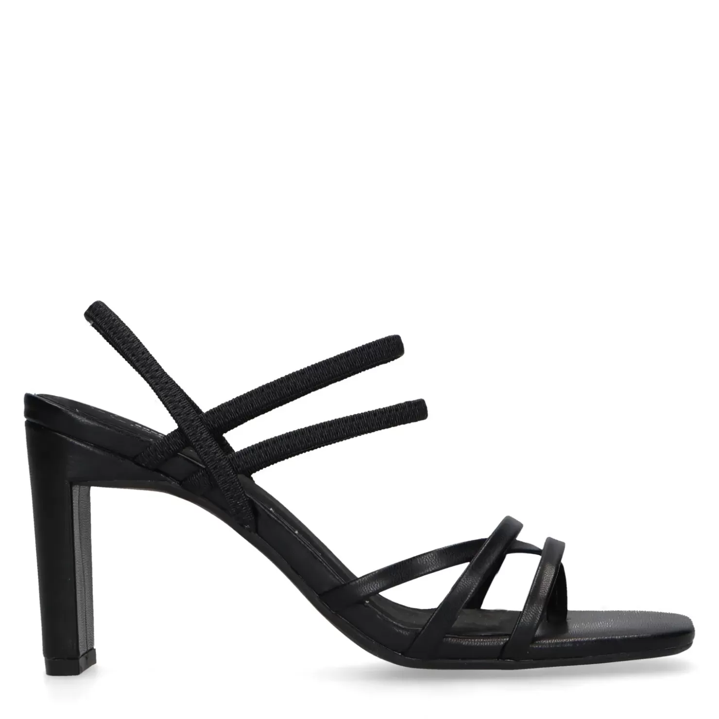 Best Heeled Sandals With Bands - Black Women Sandals