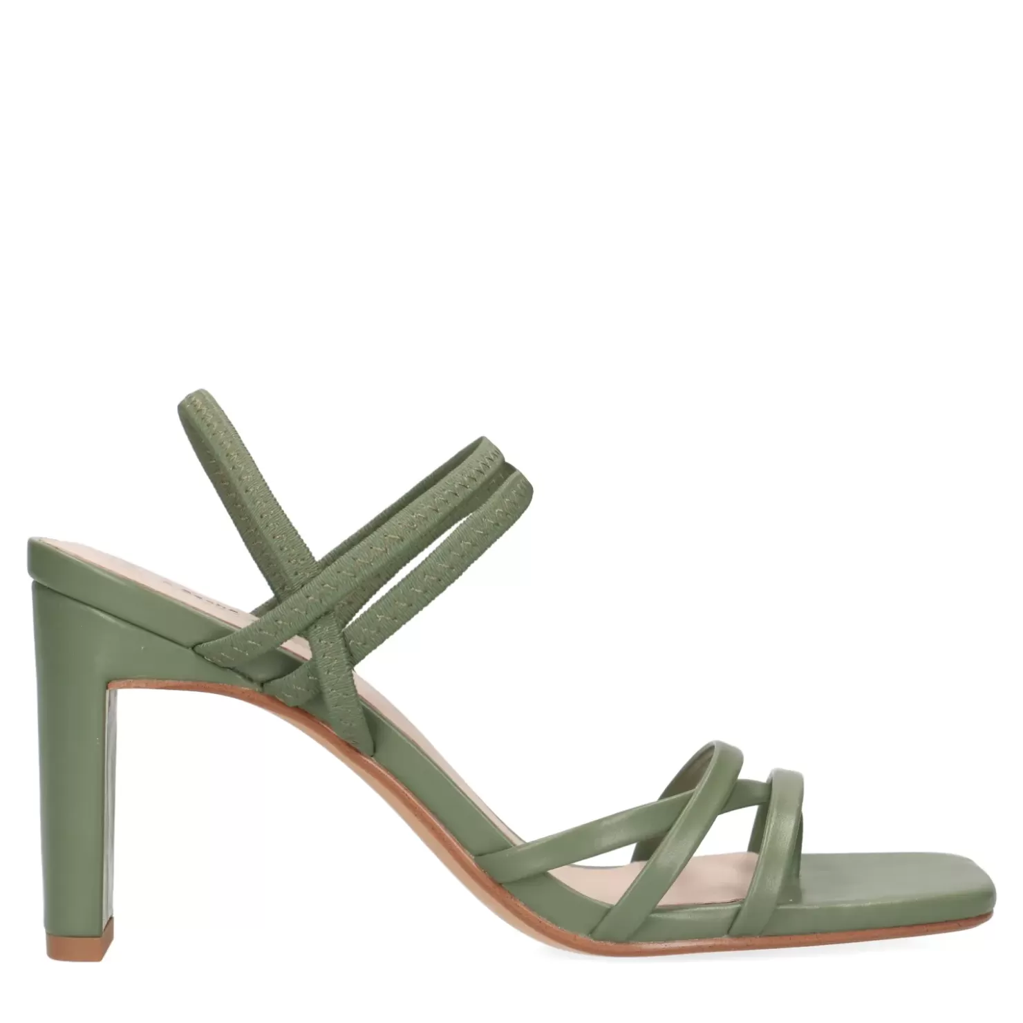 Best Sale Heeled Sandals With Bands - Green Women Sandals