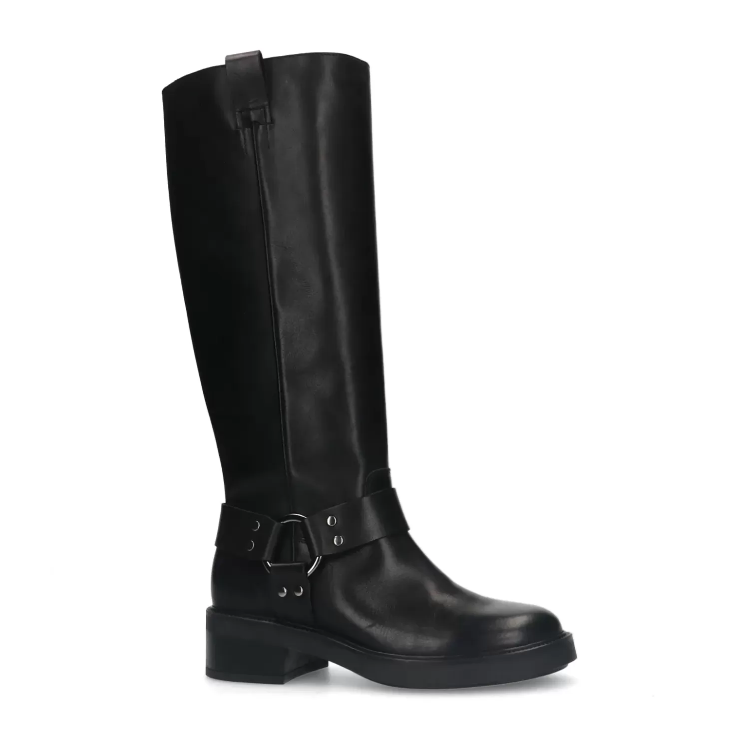 Hot High Biker Boots - Black Women Ankle Boots