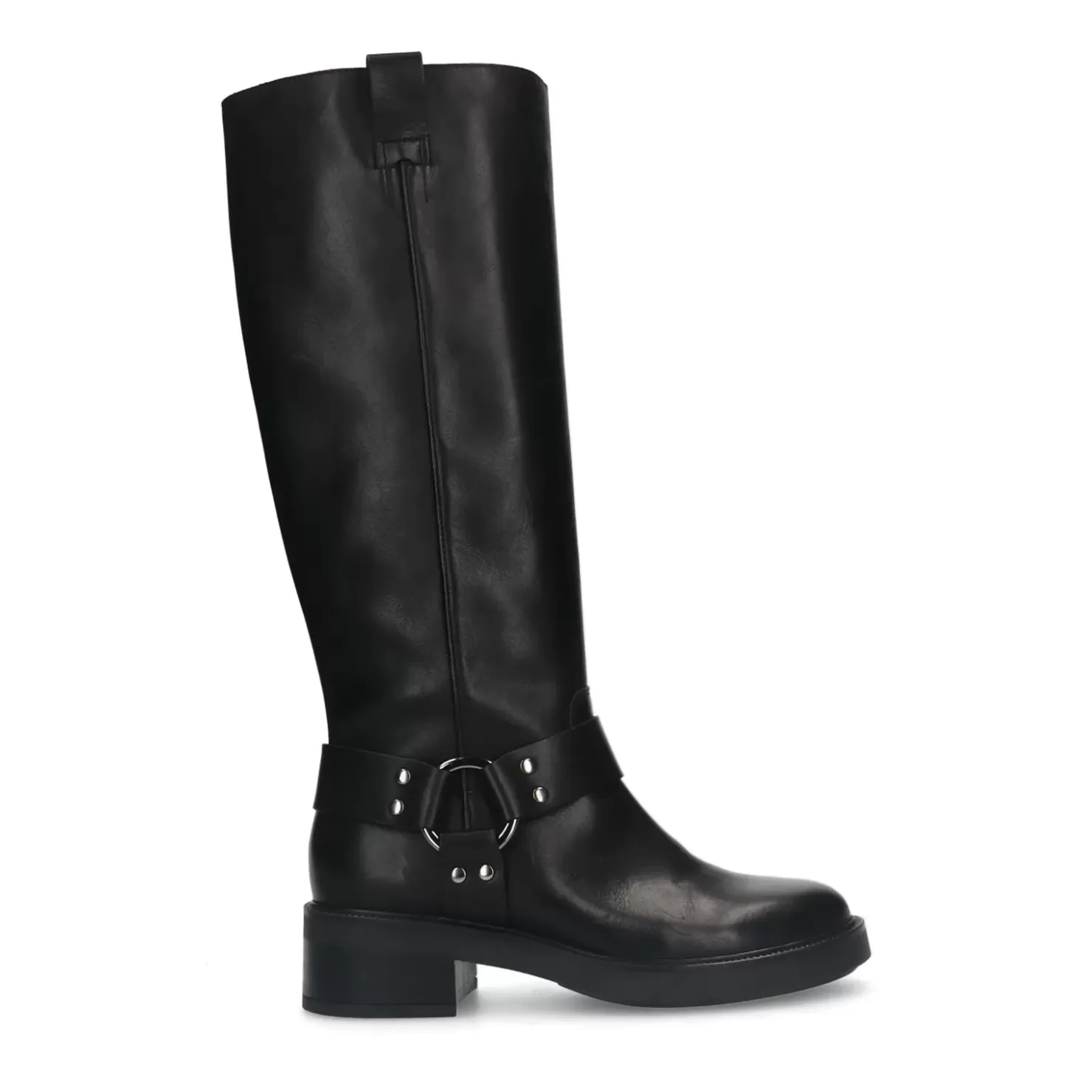 Hot High Biker Boots - Black Women Ankle Boots