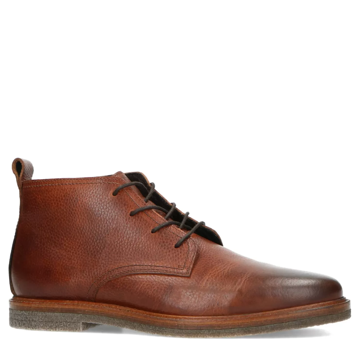 Best Lace-Up Leather Boots - Brown Men Boots