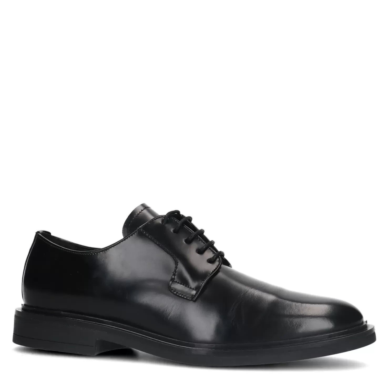 Hot Lace-Up Leather Shoes - Black Men Lace-Up Shoes