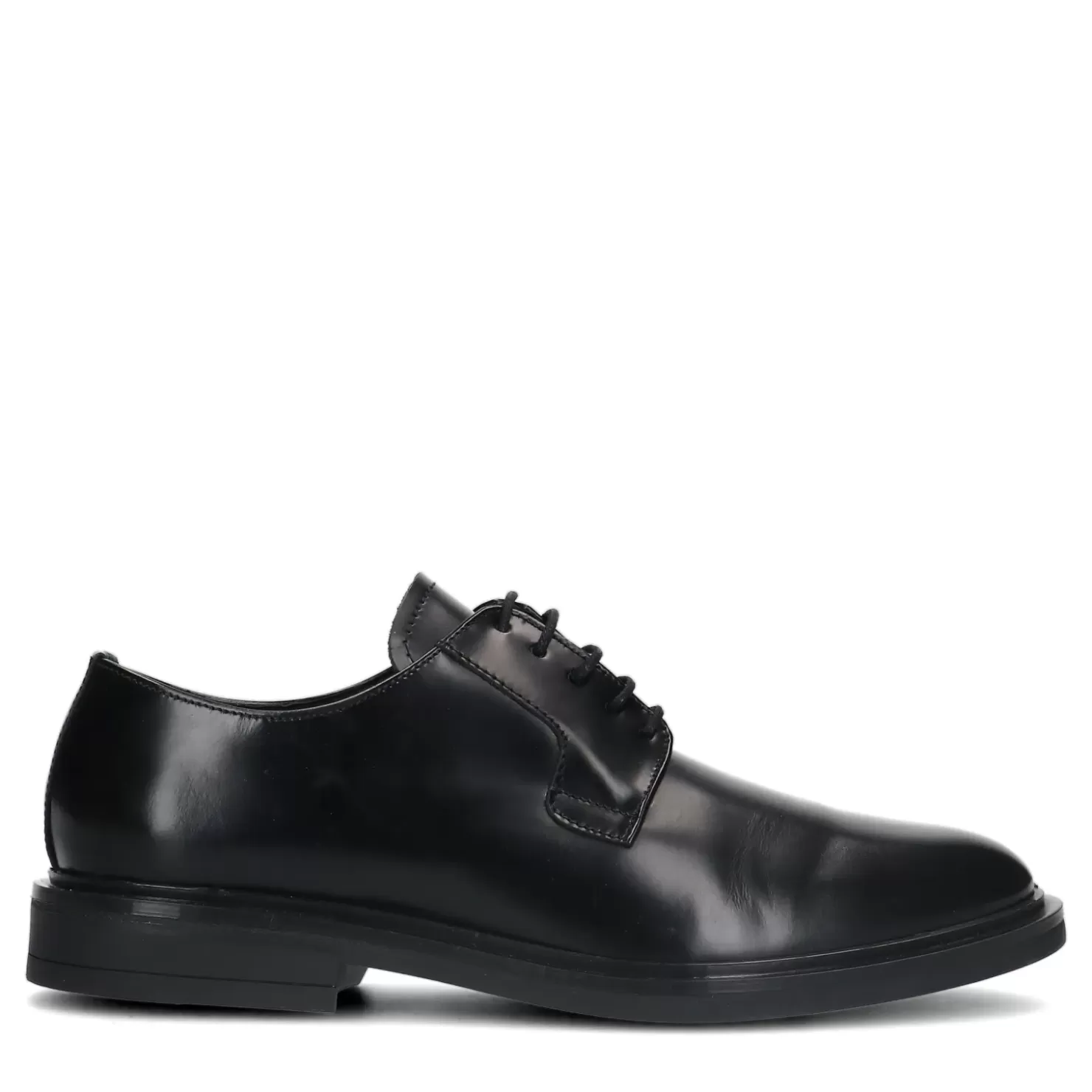 Hot Lace-Up Leather Shoes - Black Men Lace-Up Shoes