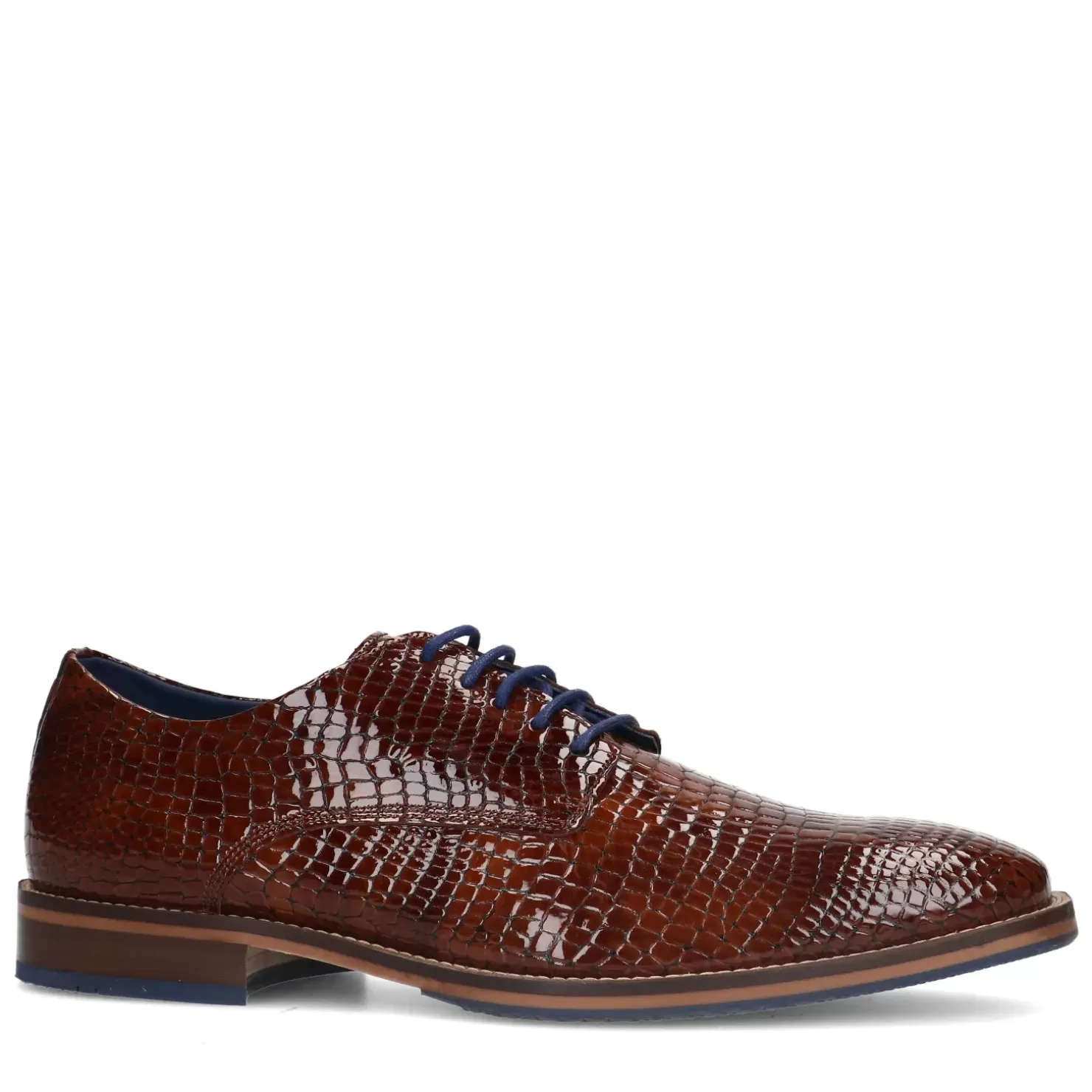 Hot Lace-Up Leather Shoes - Brown Men Lace-Up Shoes