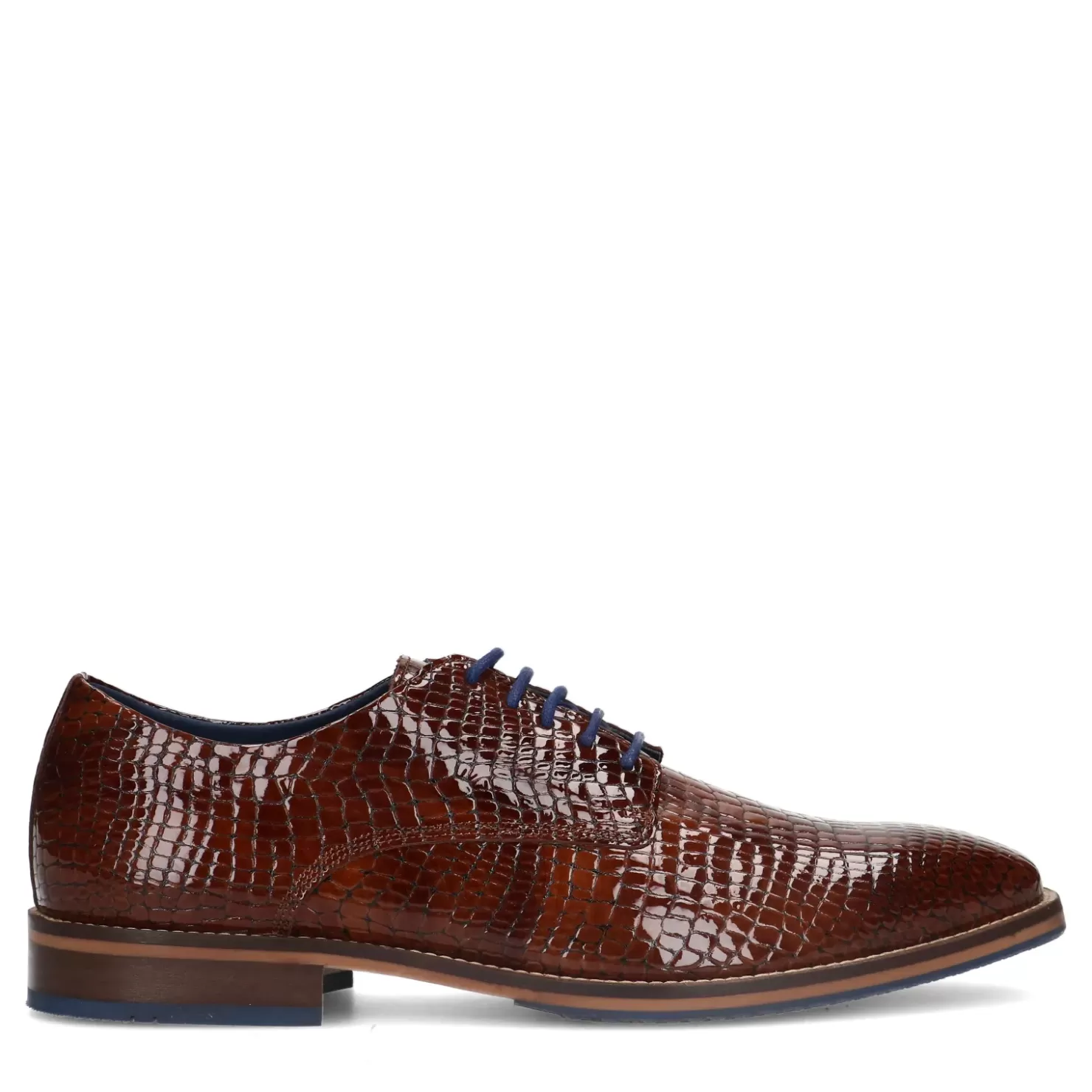 Hot Lace-Up Leather Shoes - Brown Men Lace-Up Shoes