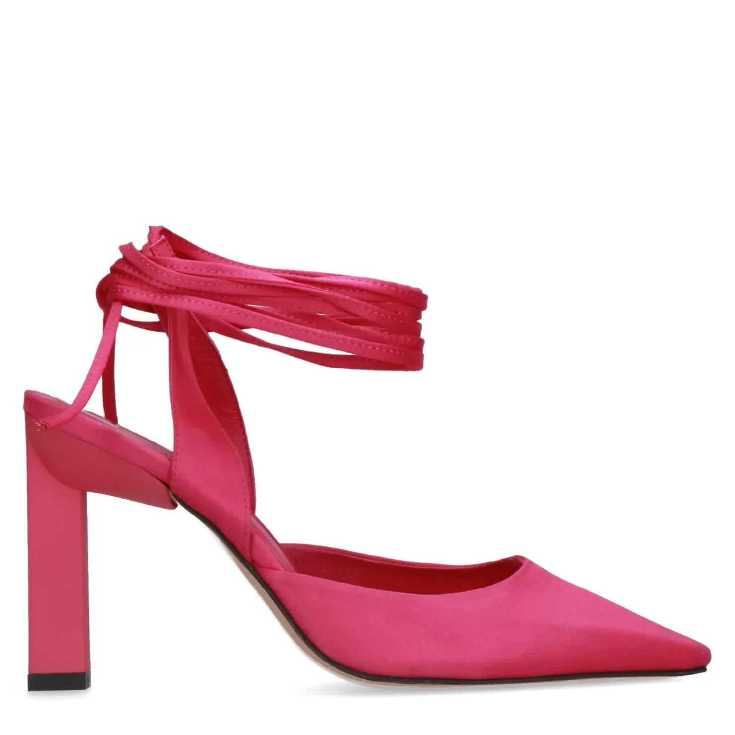 Online Lace-Up Strap Pump - Pink Women Pumps