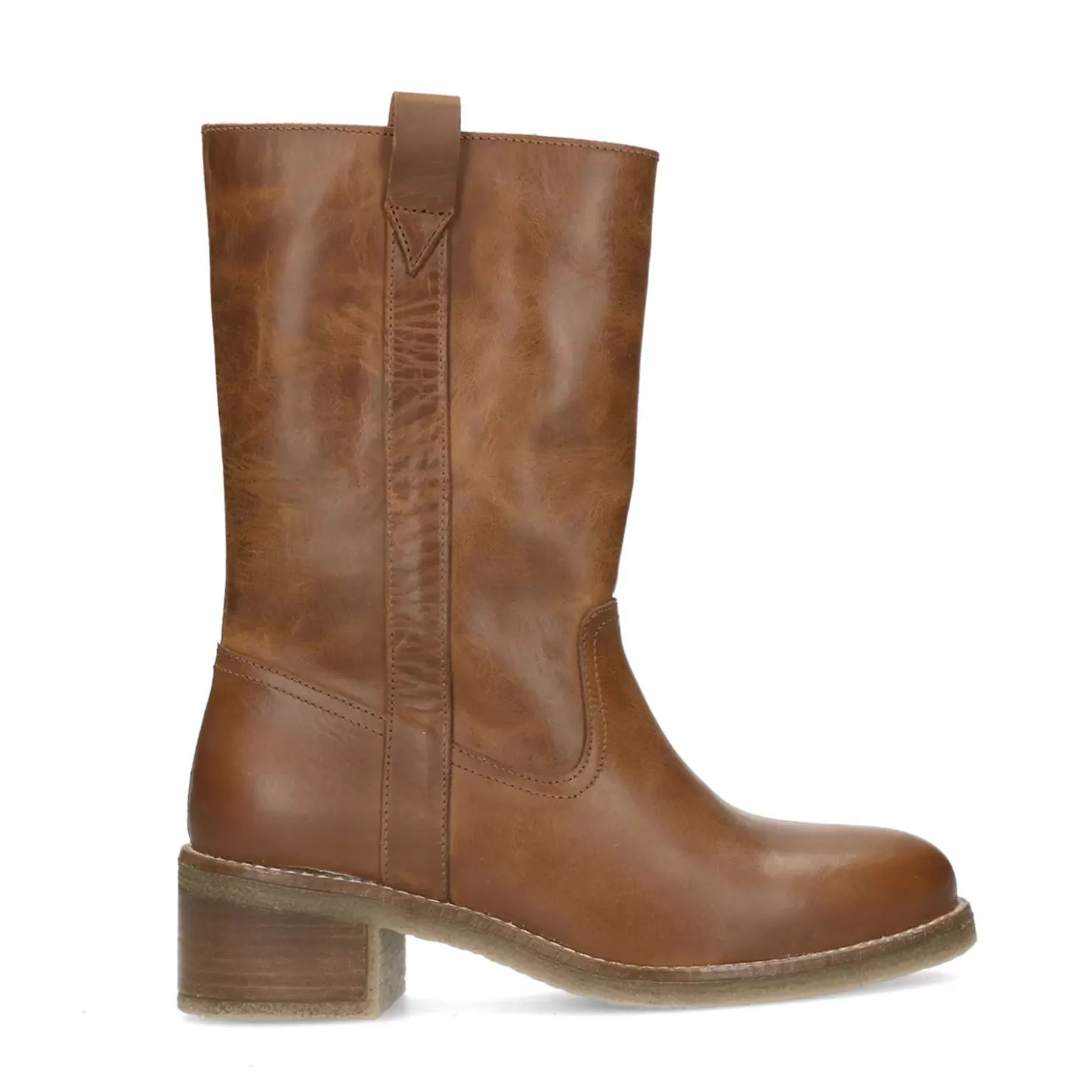 Flash Sale Leather Boots - Brown Women Ankle Boots