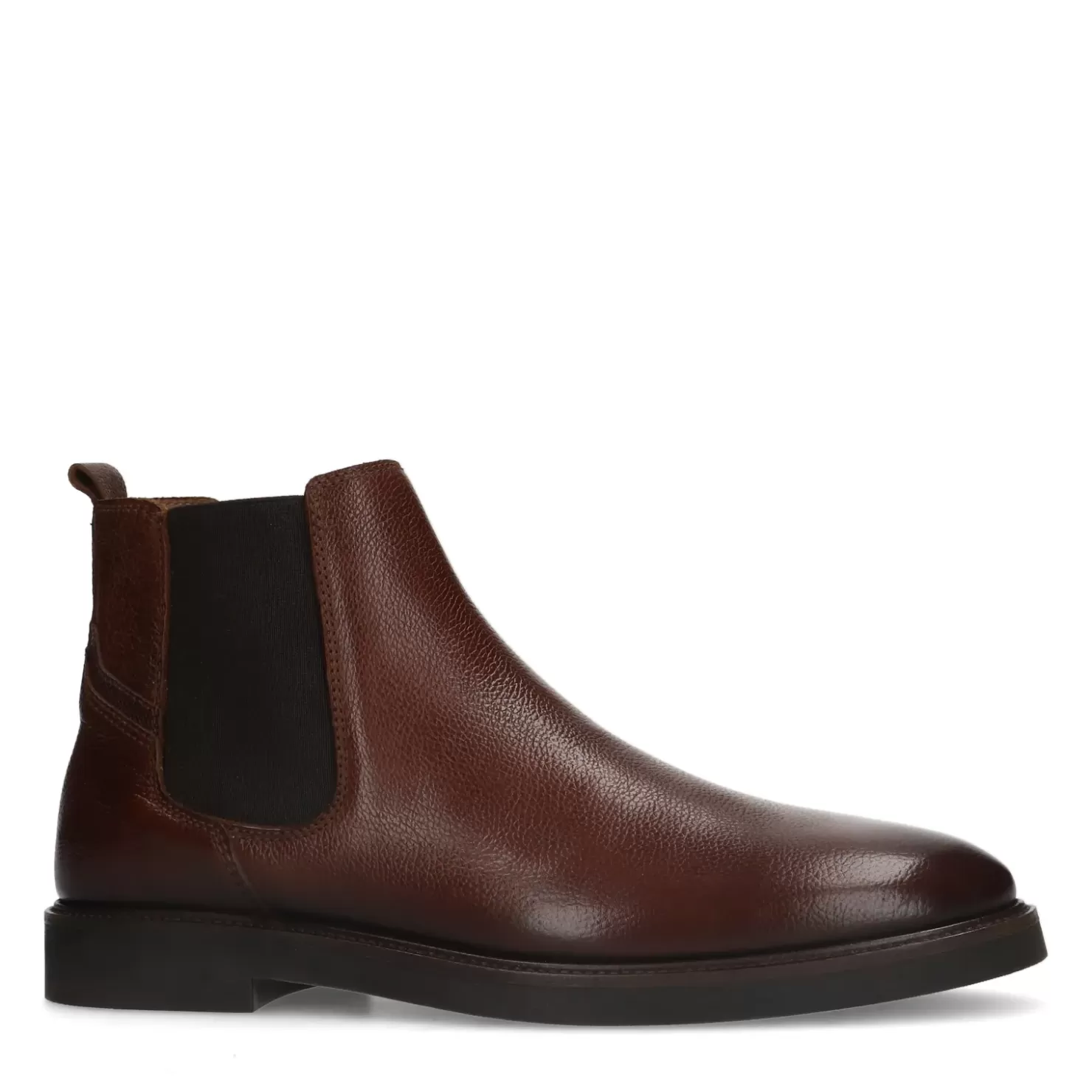 Store Leather Chelsea Boots - Brown Men Boots