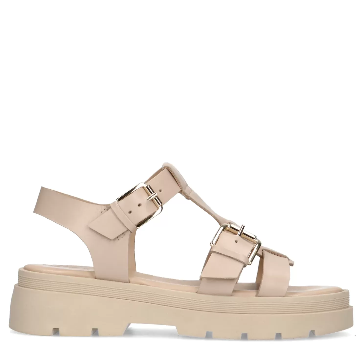 Discount Leather Platform Sandals - Off White Women Sandals