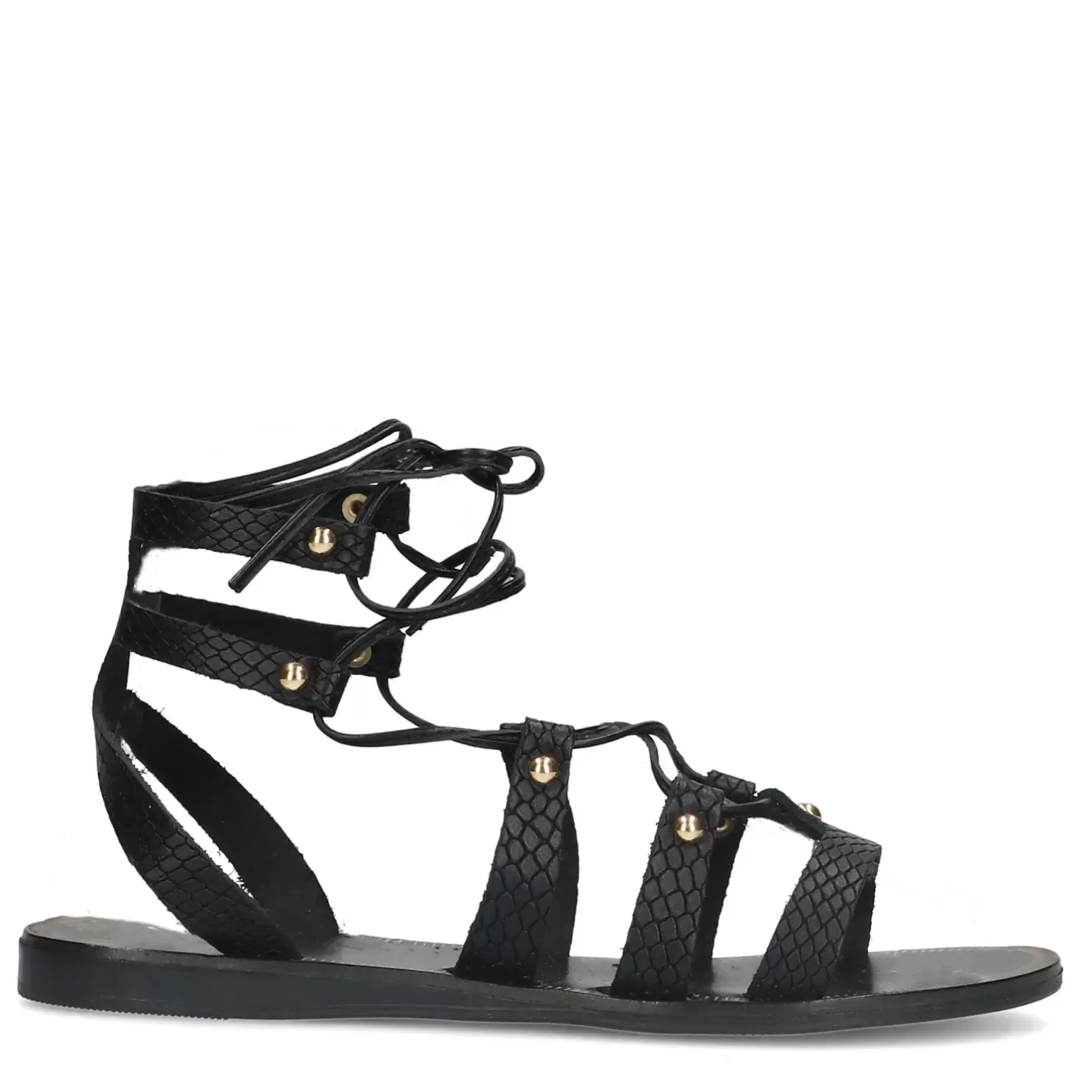 Flash Sale Leather Sandals - Black Women Sandals