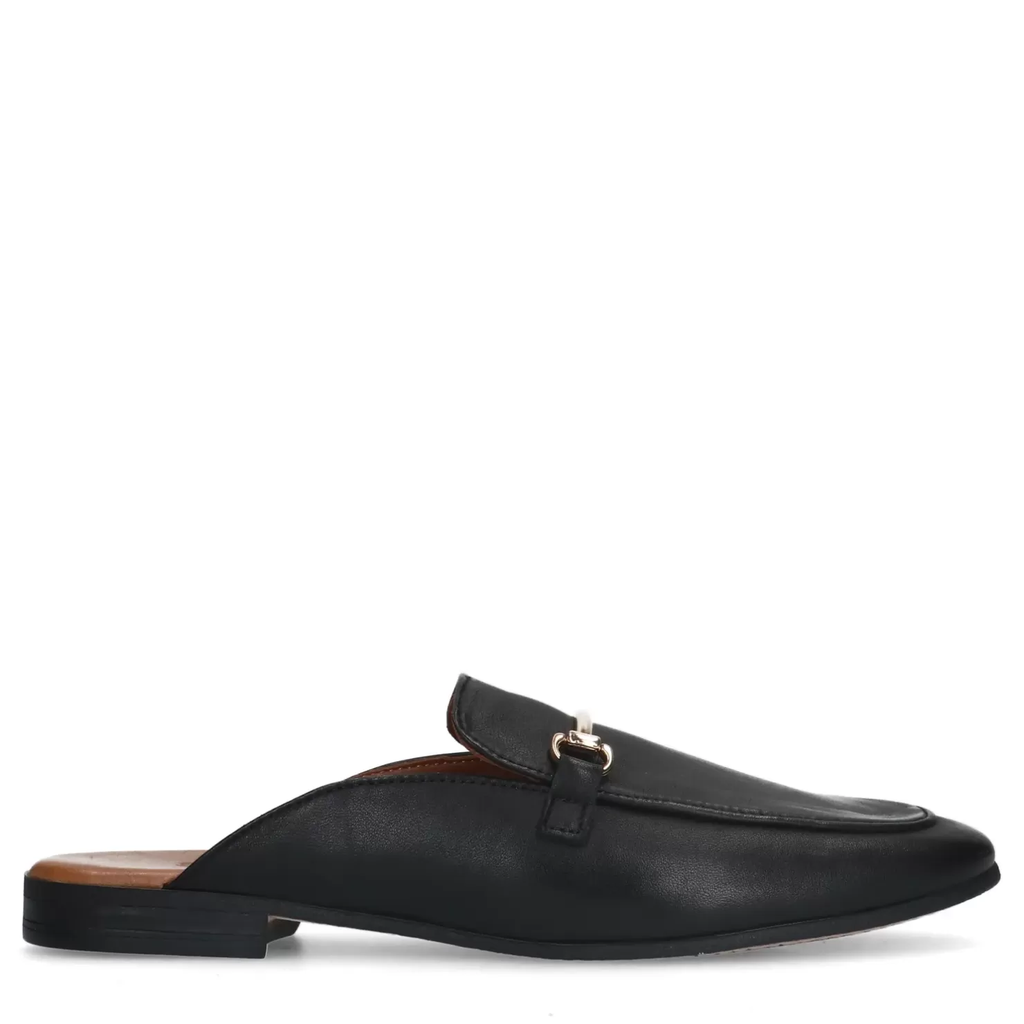 Store Leather Slip-On Loafers - Black Women Moccasins