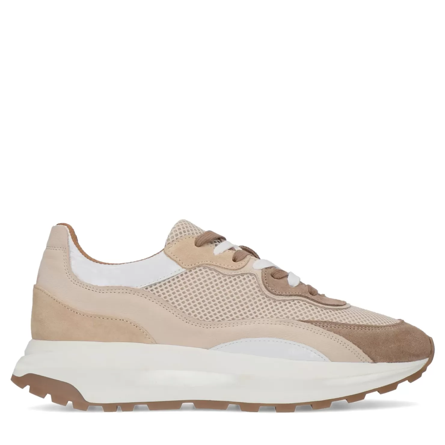 Best Leather Sneakers - Beige Women Sneakers