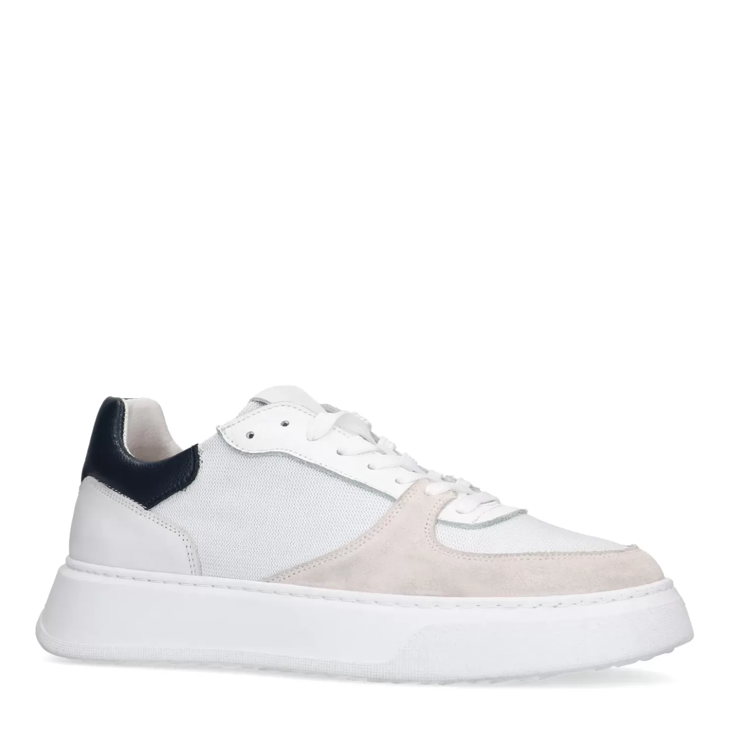 Hot Leather Sneakers - White Men Sneakers