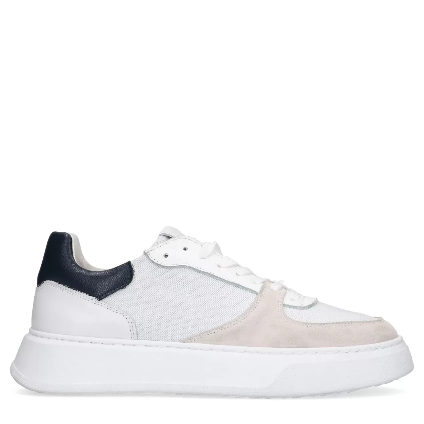 Hot Leather Sneakers - White Men Sneakers