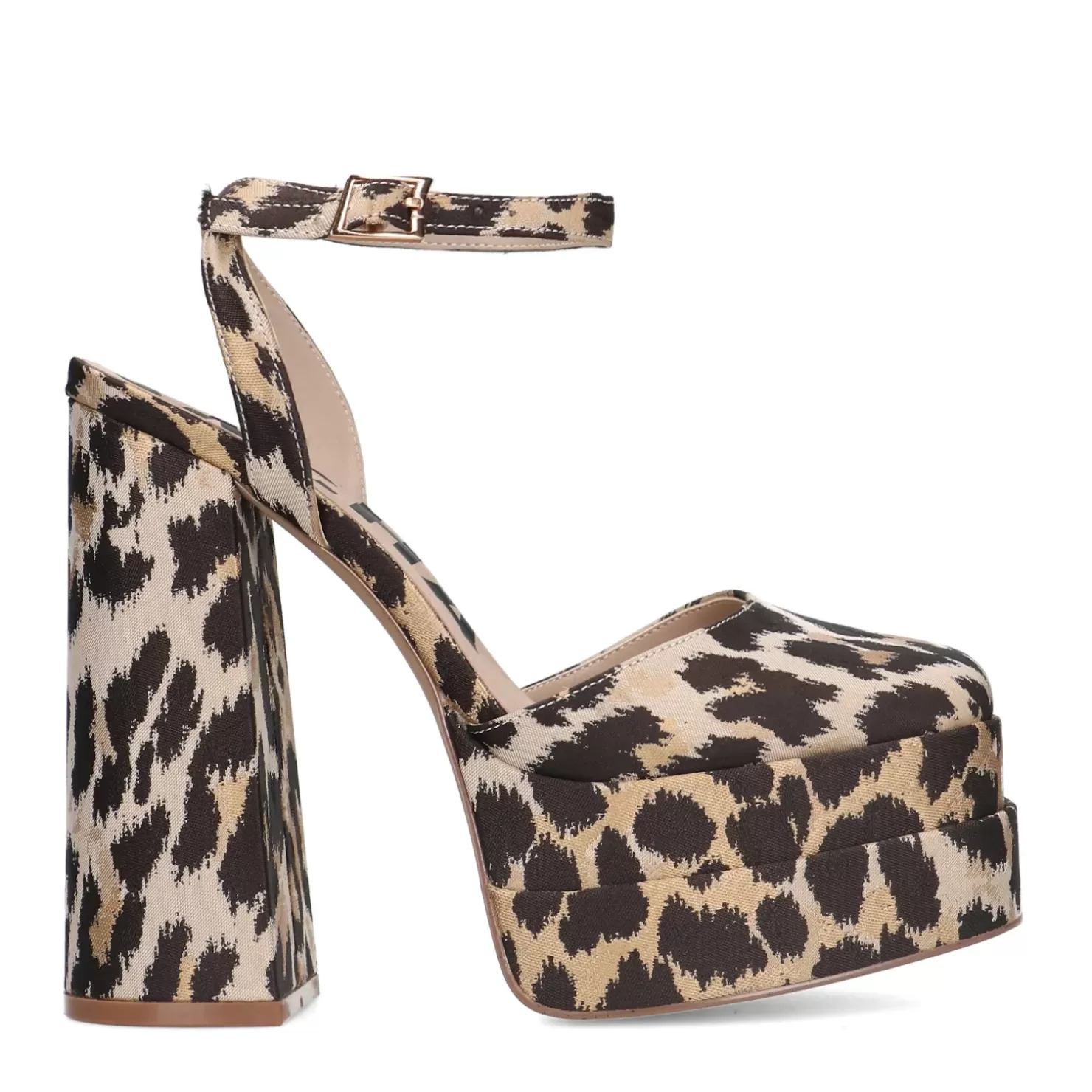 Hot Leopard Print Firm Pumps With Platform Women Pumps