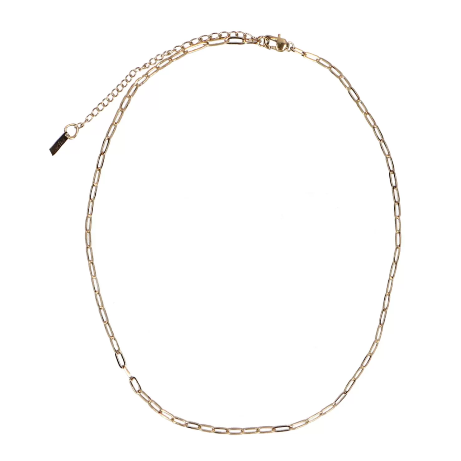 Fashion Link Necklace - Gold Women Jewelry