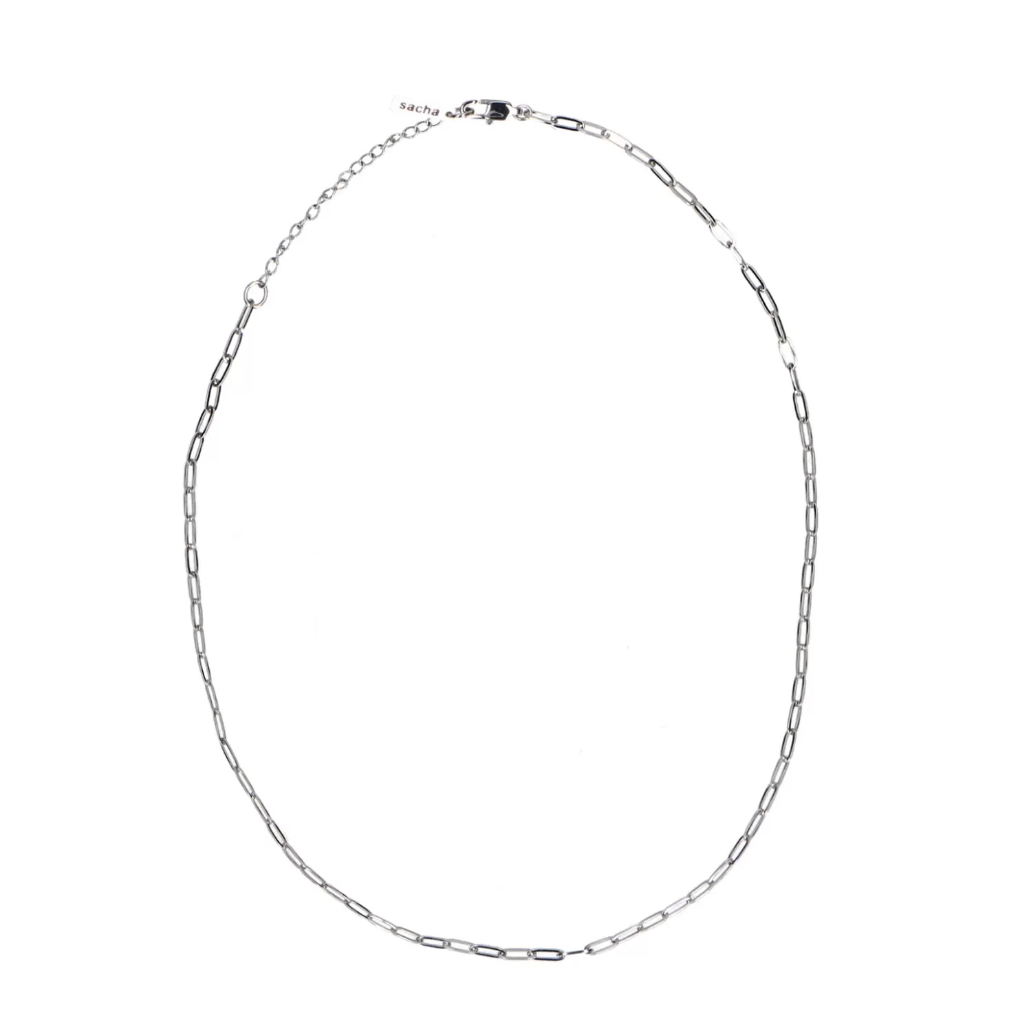 Clearance Link Necklace - Silver Women Jewelry