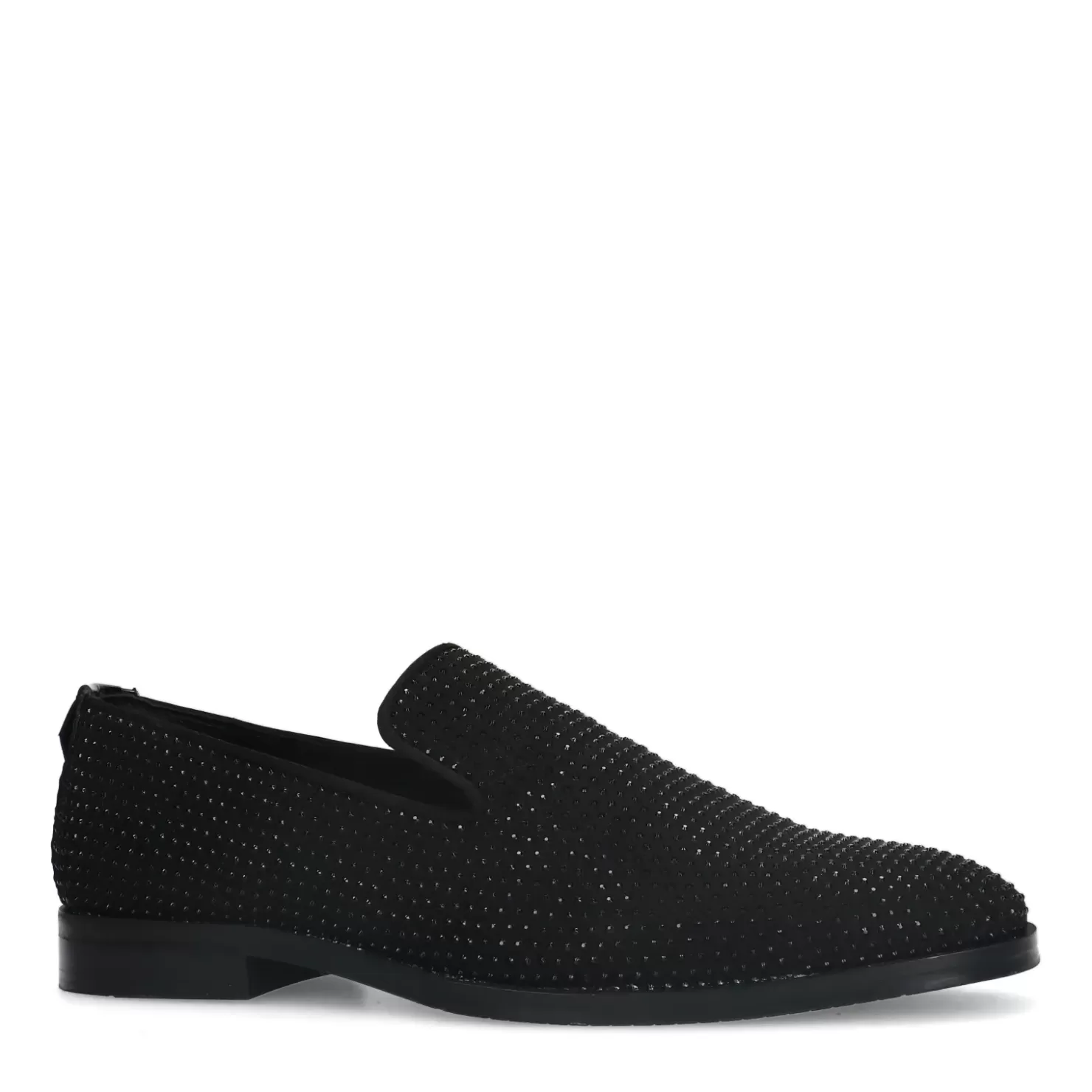 Shop Loafers With Rhinestones - Black Men Moccasins