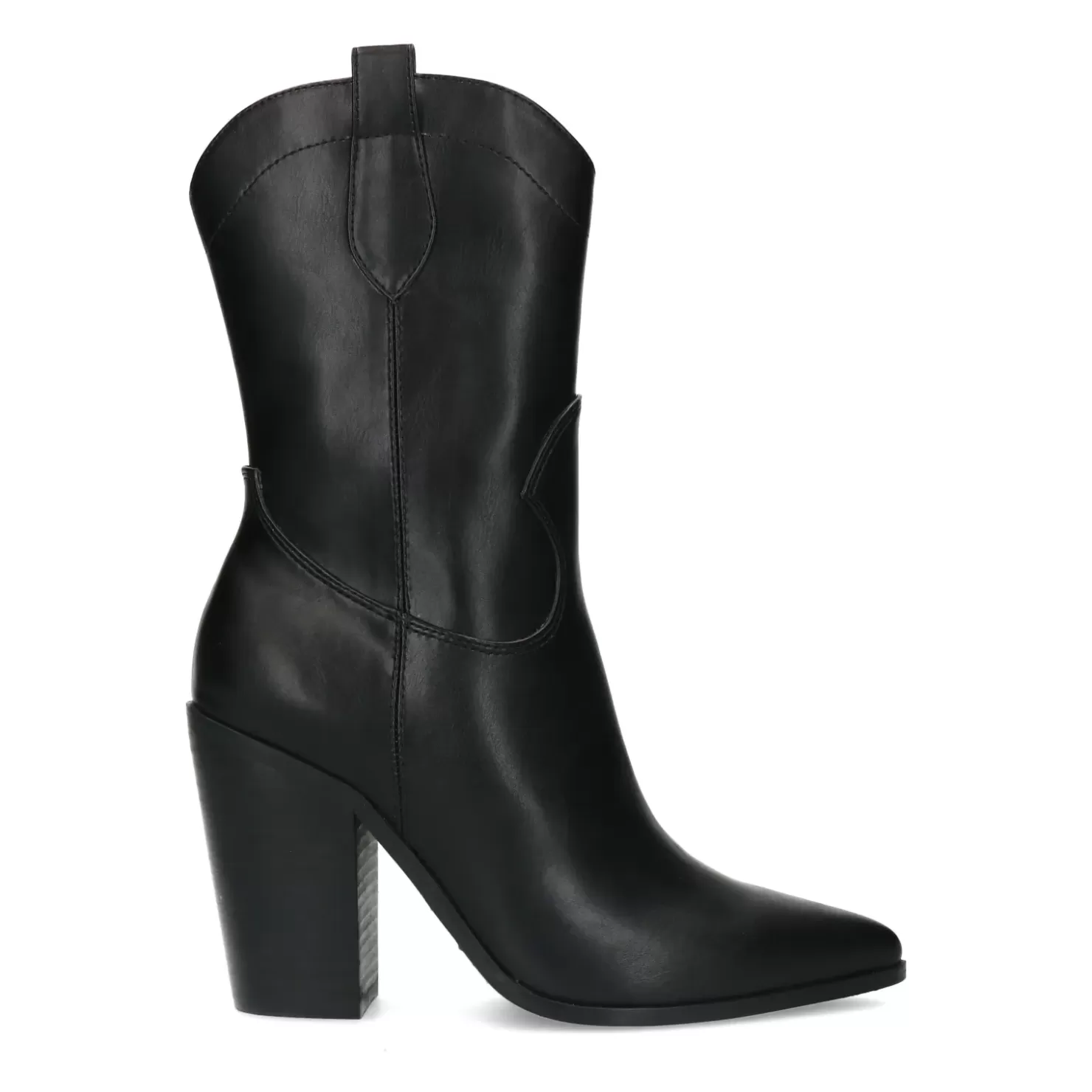 New Low Cowboy Boots - Black Women Ankle Boots