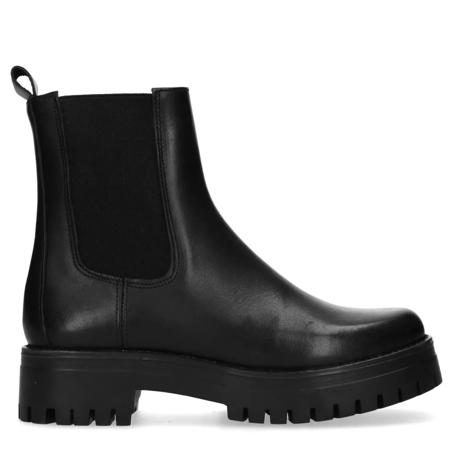 Store Low Leather Chelsea Boots - Black Women Ankle Boots