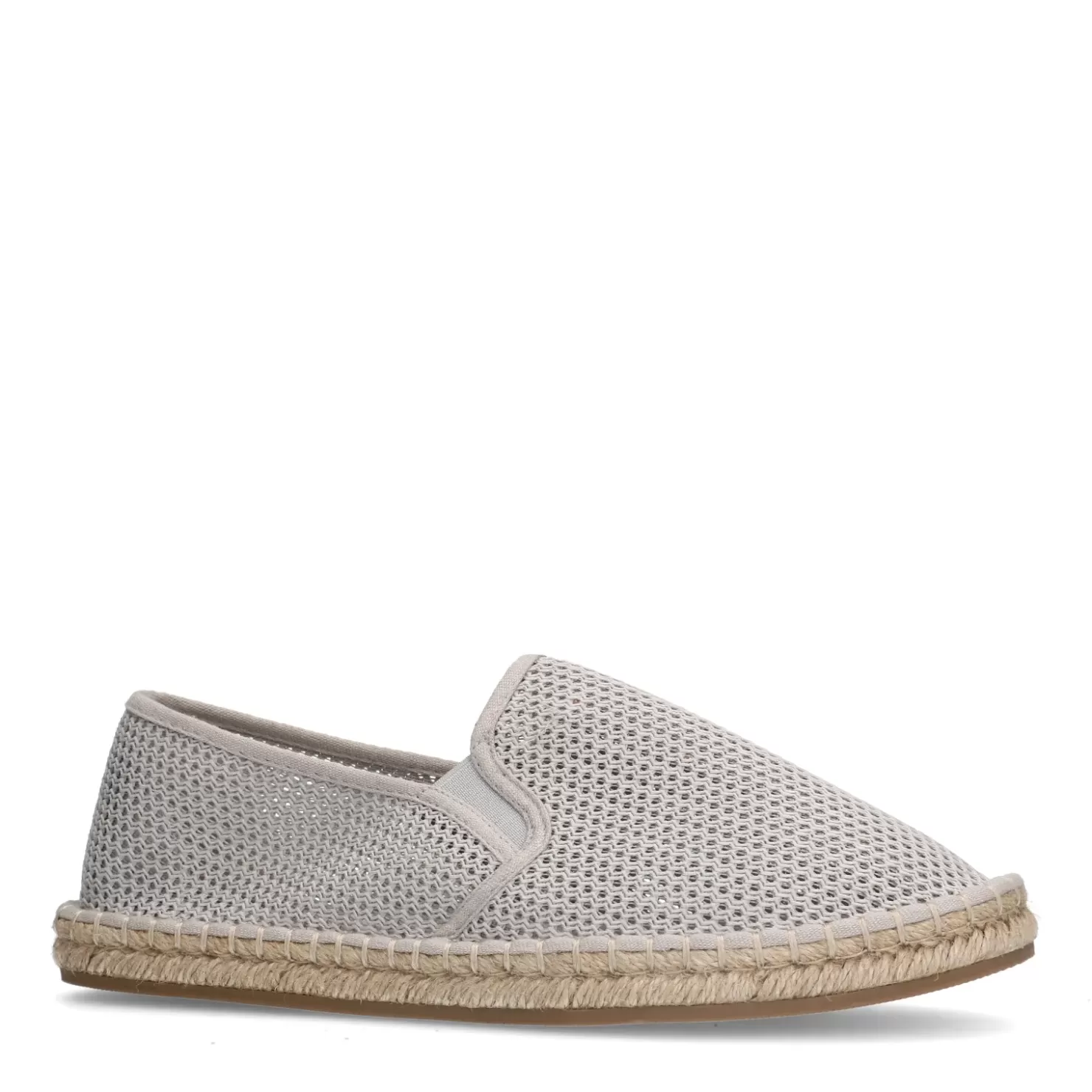 Cheap Mesh Loafers With Rope Sole - Gray Men Moccasins