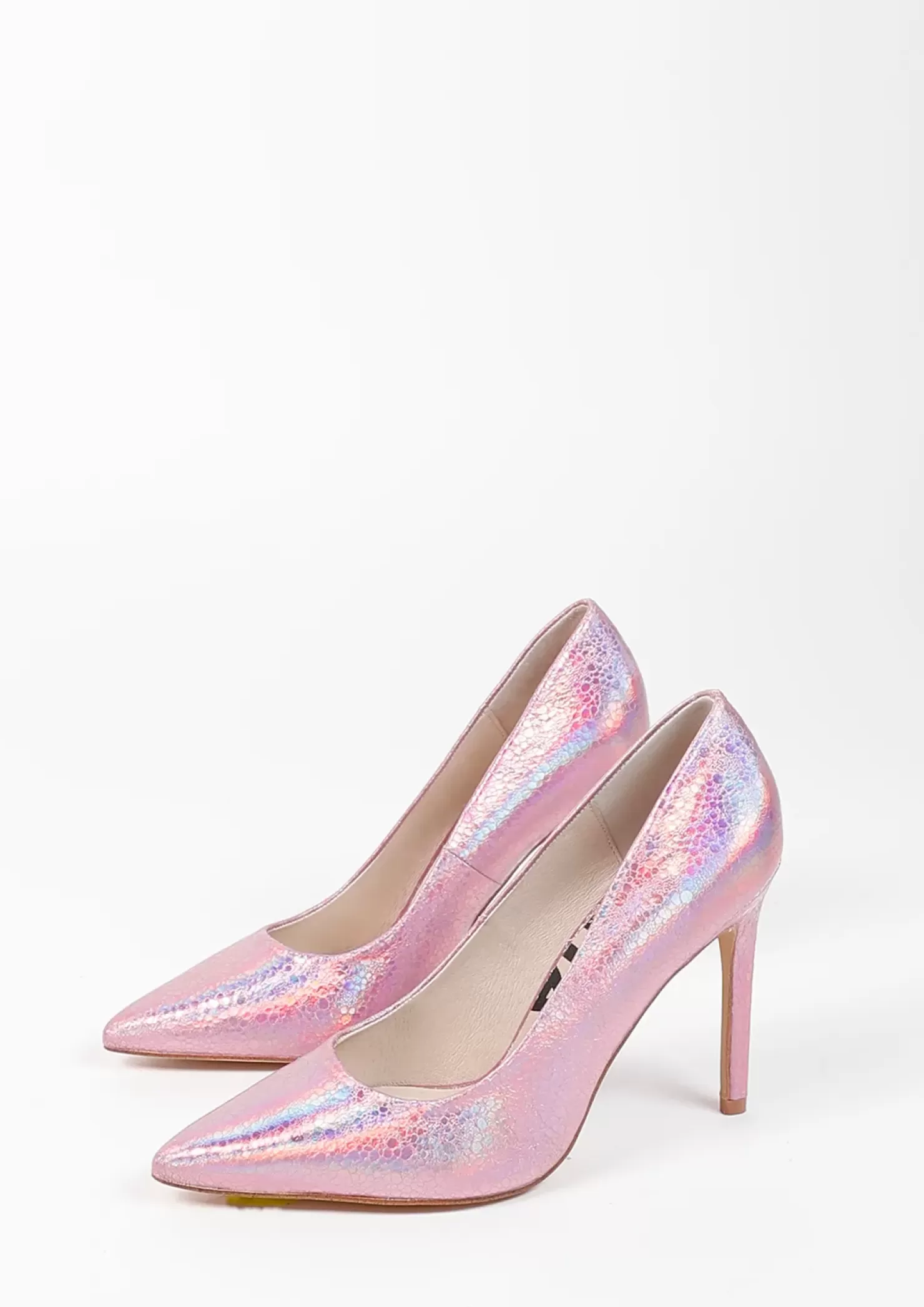 Hot Metallic Glitter Pumps - Pink Women Pumps