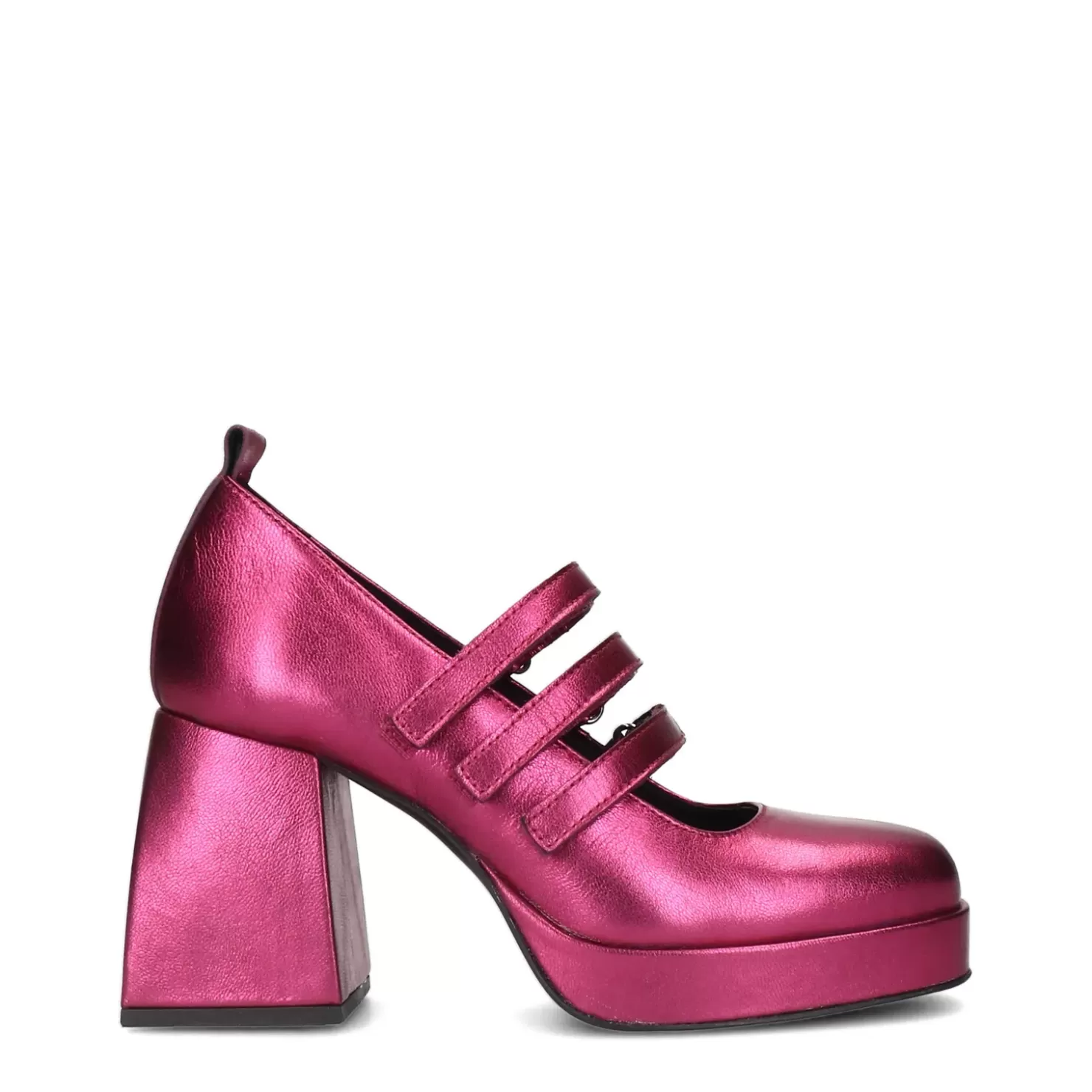 Flash Sale Metallic Platform Pumps - Pink Women Pumps