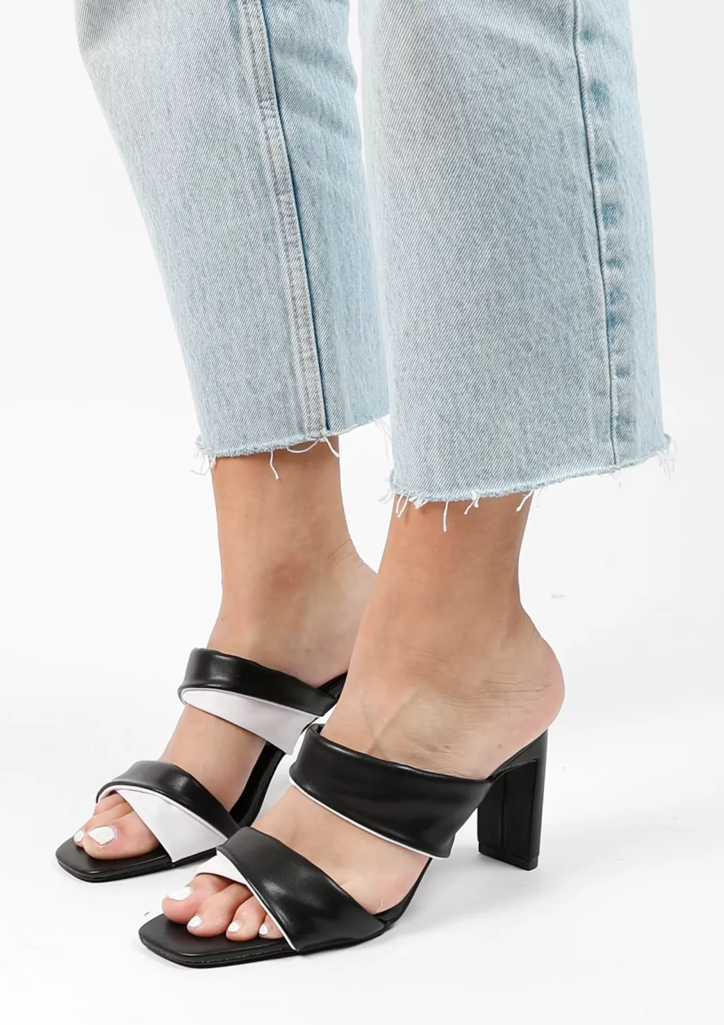 Shop Mules With Details - Black Women Sandals