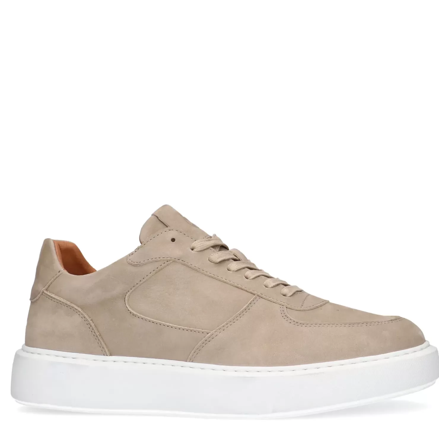 Best Nubuck Sneakers - Beige Men Sneakers