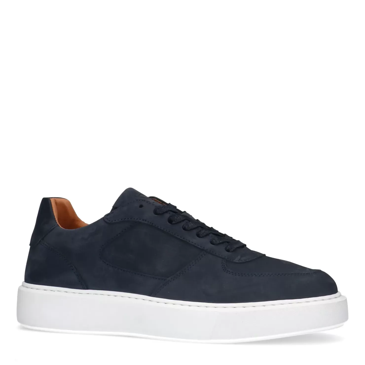 Store Nubuck Sneakers - Dark Blue Men Sneakers