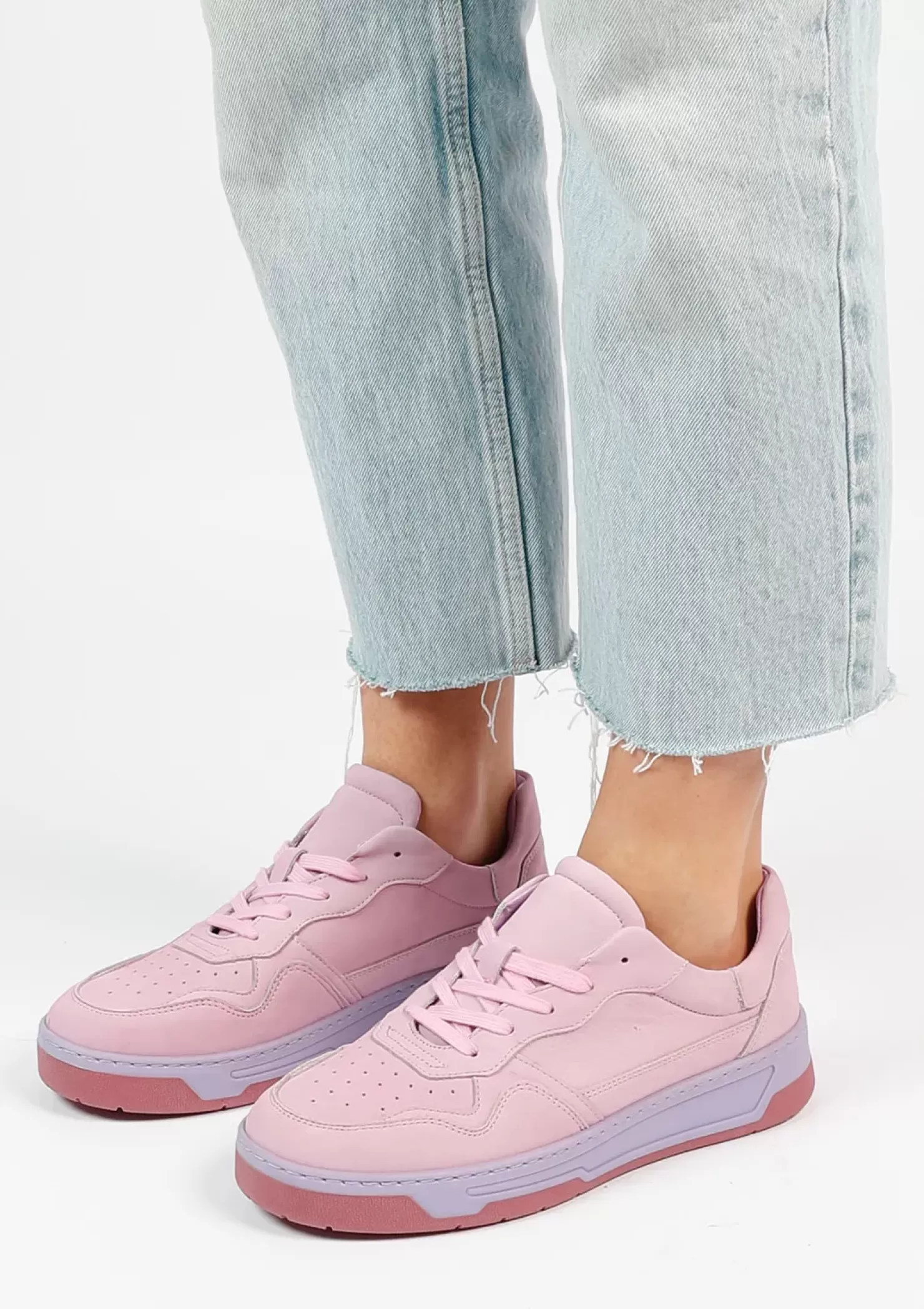 Best Nubuck Sneakers - Pink Women Sneakers